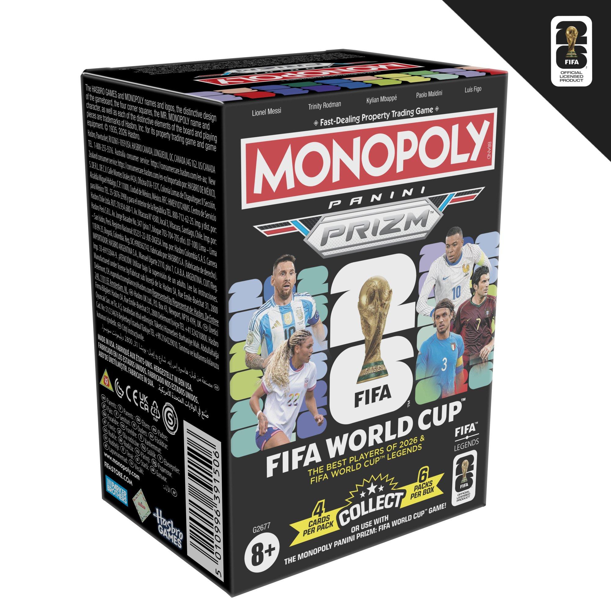 VIŠEBOJAN - Monopoly - Monopoly Panini Prizm: FIFA World Cup Trading Cards Booster Box - 1