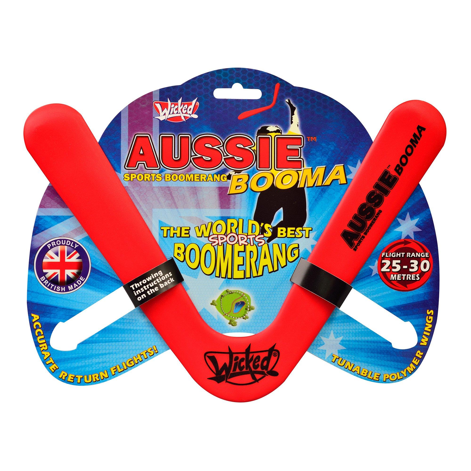 Red - Wicked - Kids Aussie Booma Frisbees - 1
