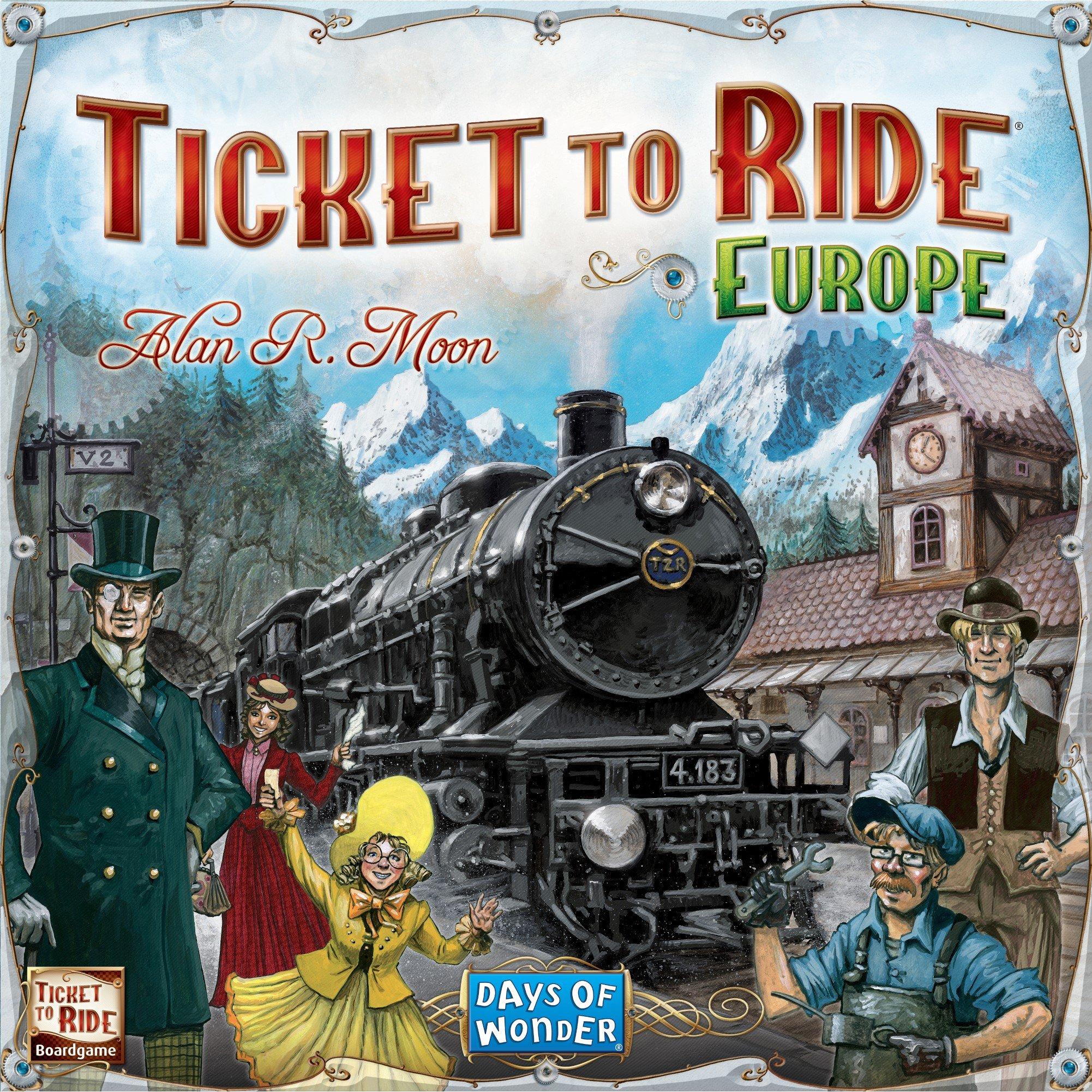 Multi - Asmodee - to Ride Europe Board Games - 2