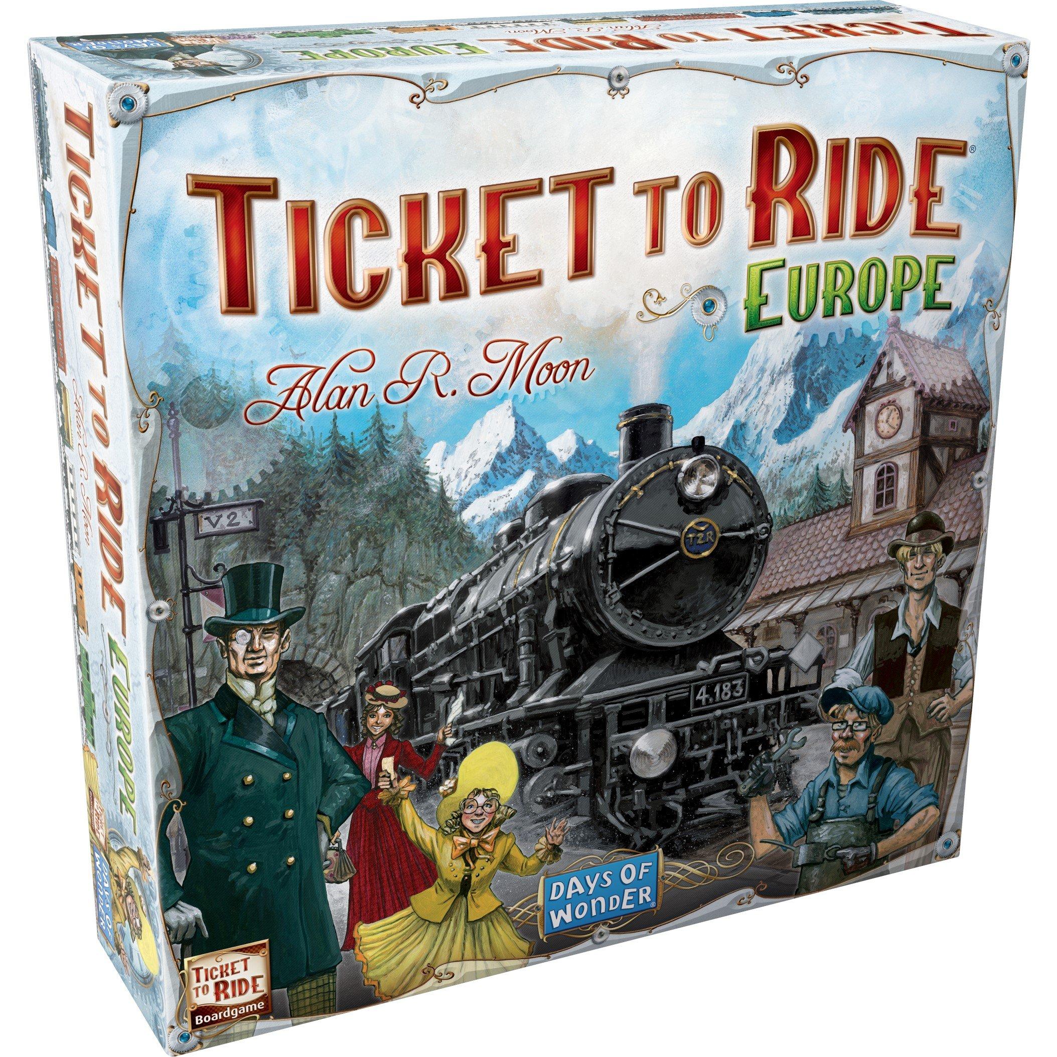 Multi - Asmodee - to Ride Europe Board Games - 3