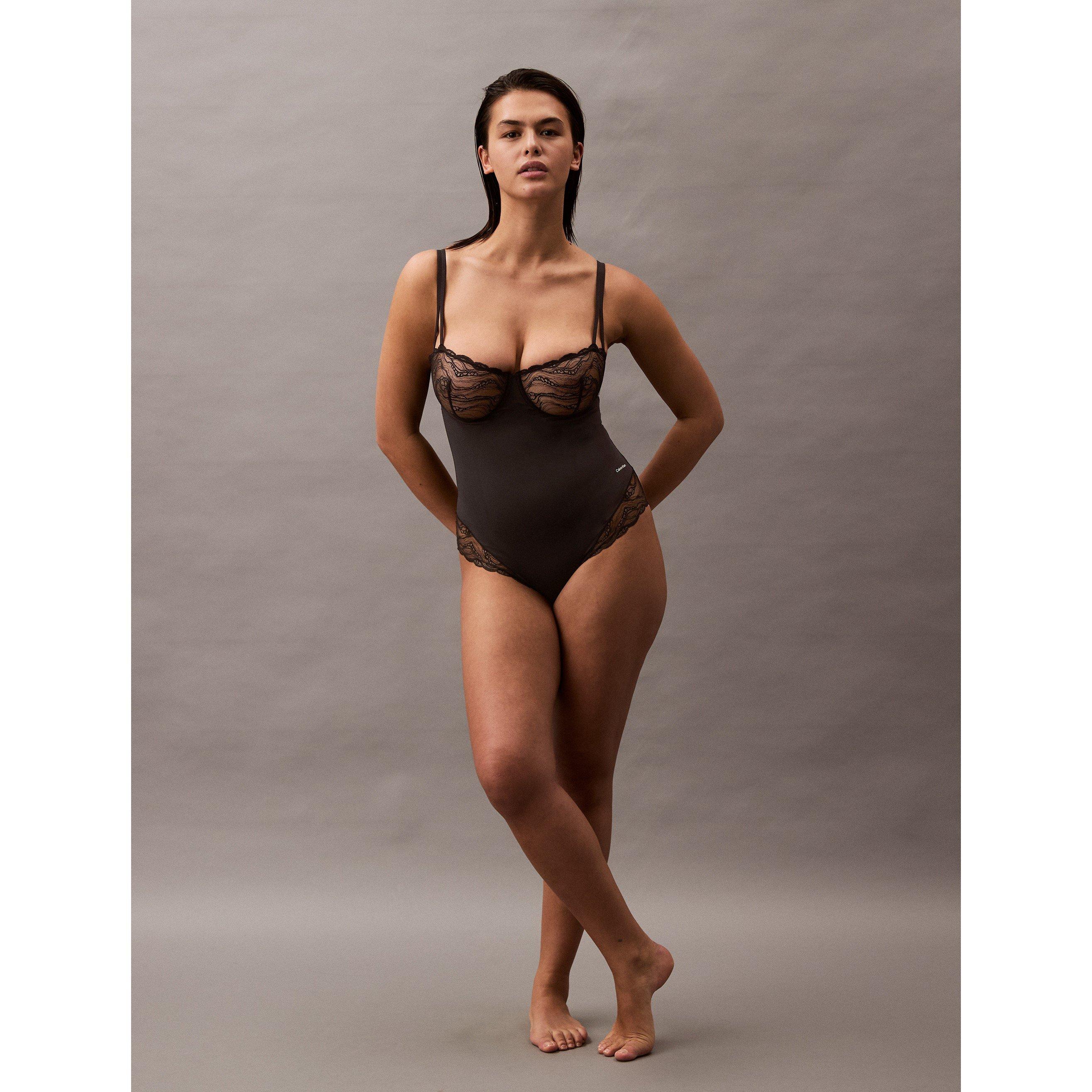 Black - Calvin Klein - Women's Shapewear Bodysuit - 2