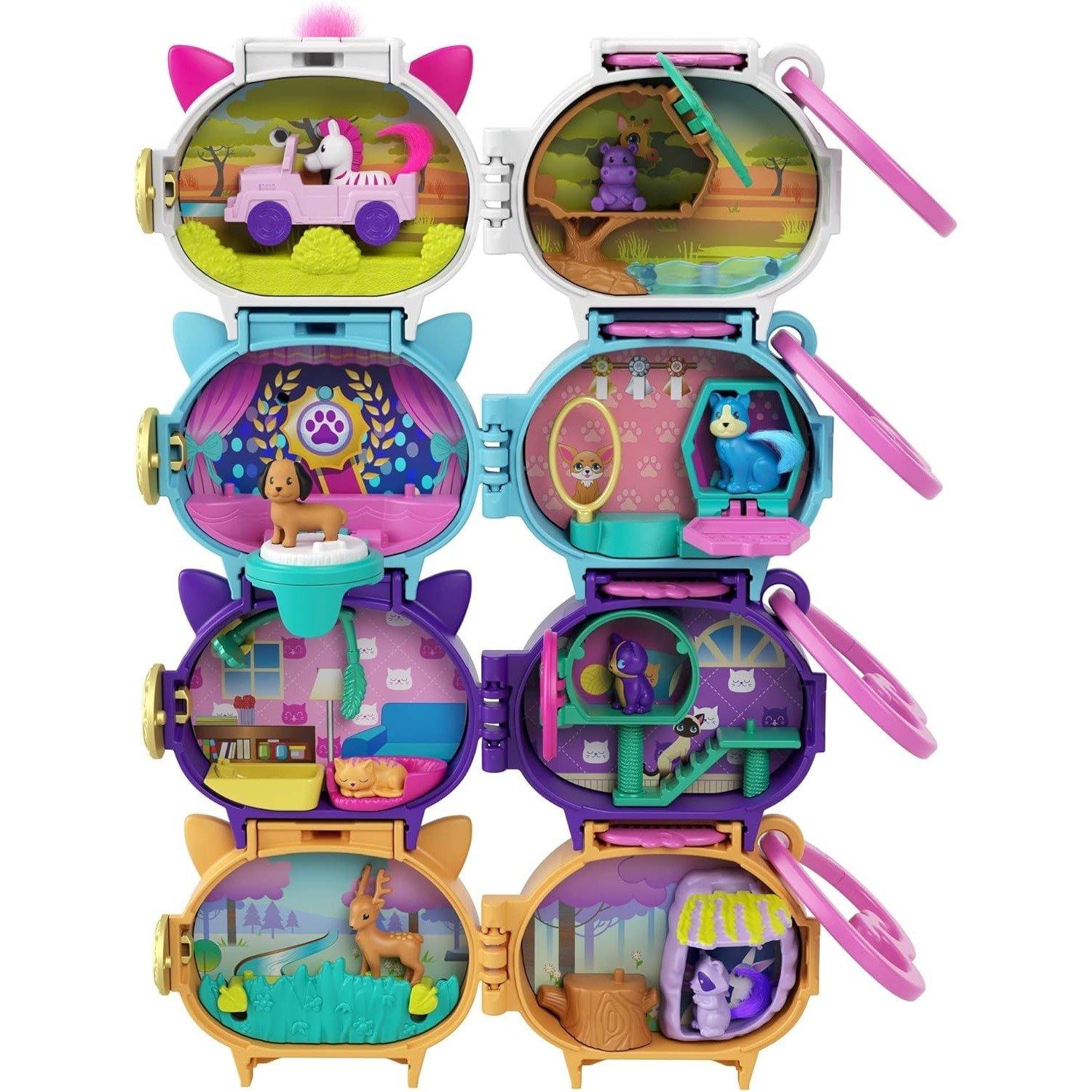 Assortment - Polly Pocket - Polly Pocket Pet Collection Lockets - 3