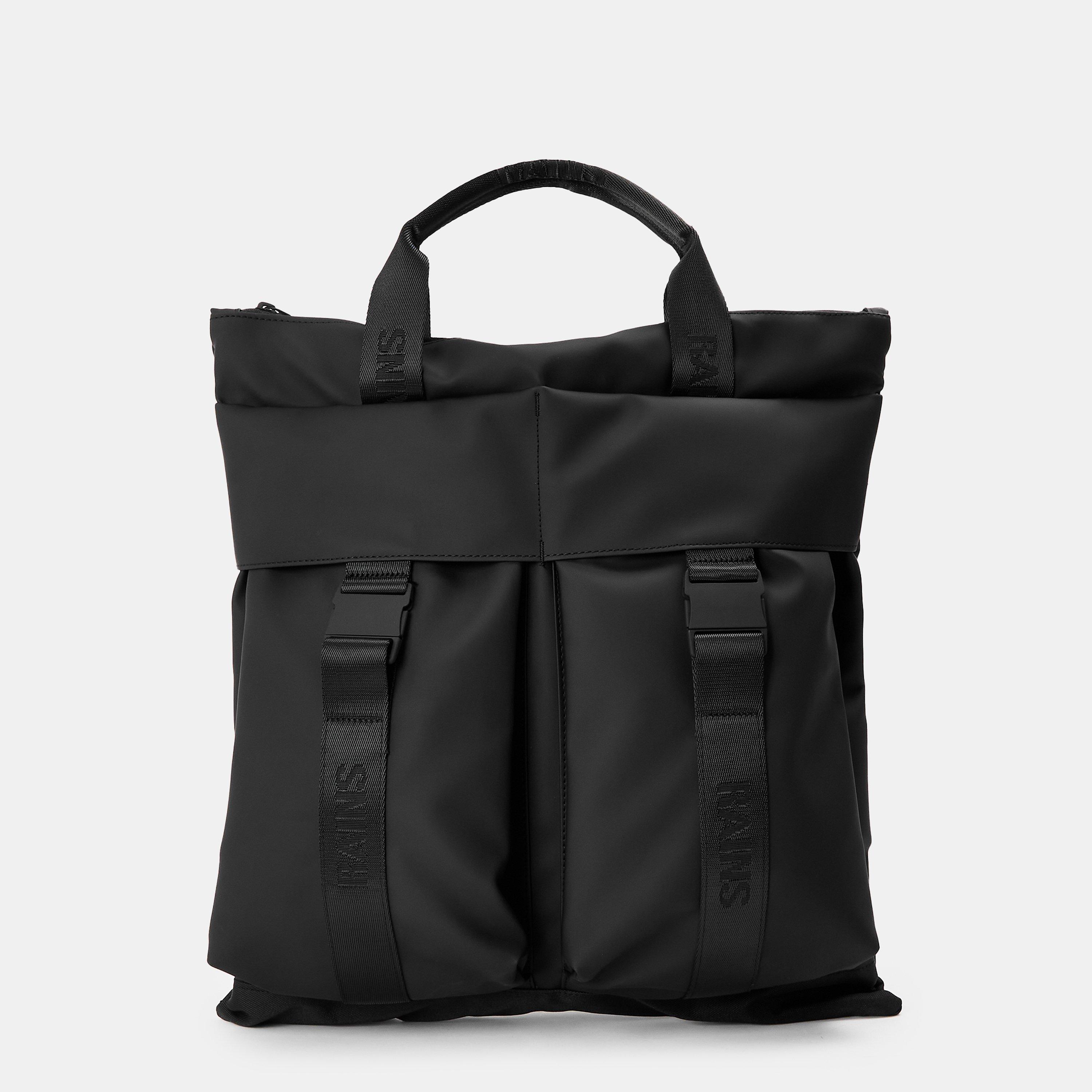 Black - Rains - Trail Tote Bag - 1