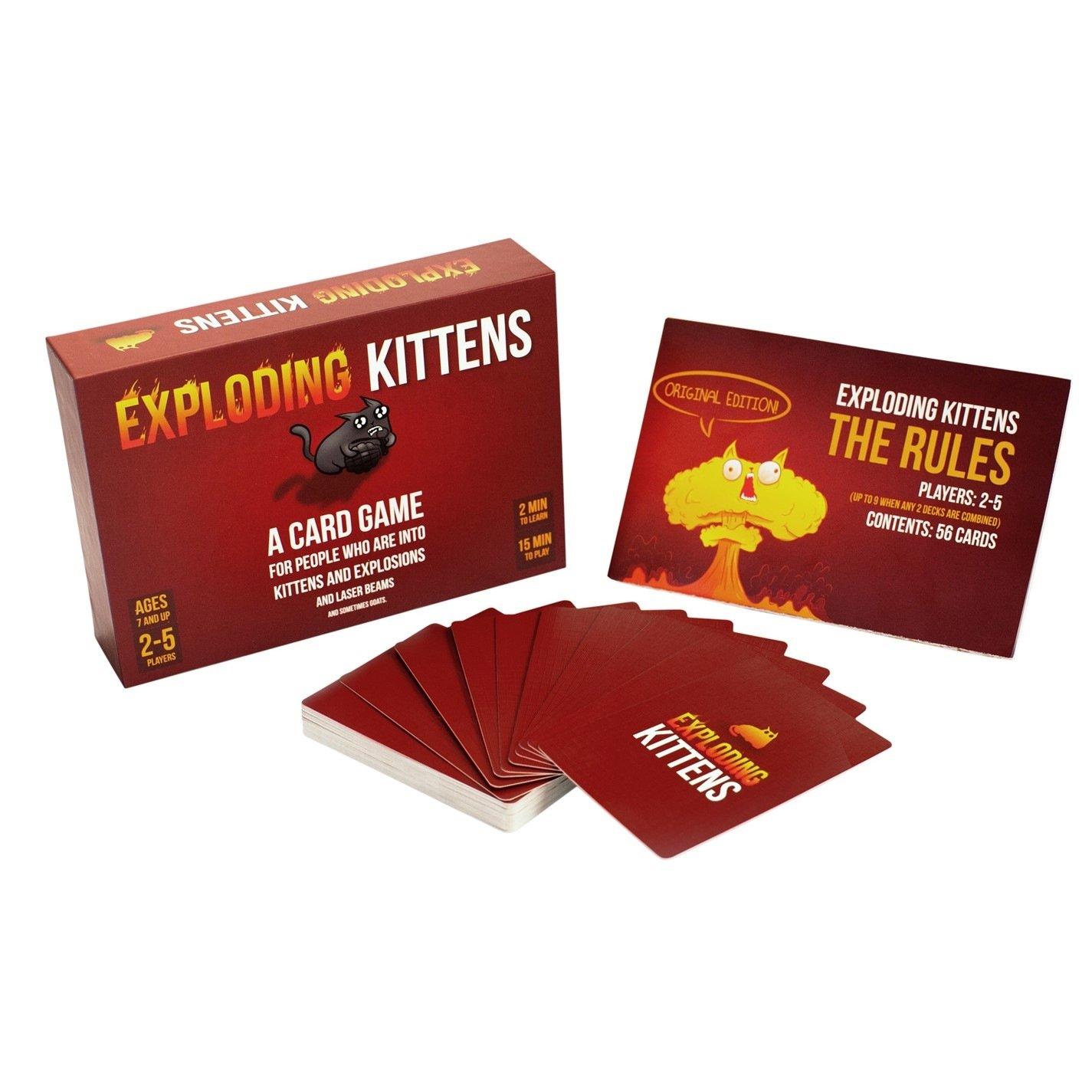 Exploding Kittens  Original Edition Board Game - 