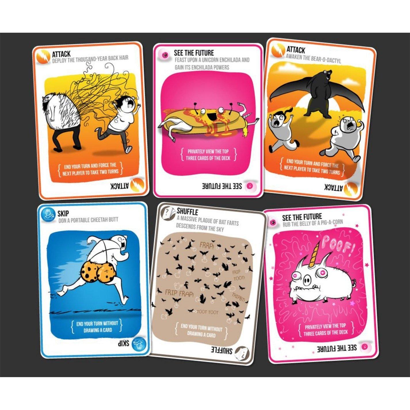 Multi - Exploding Kittens - Kittens Original Edition Board Game - 2