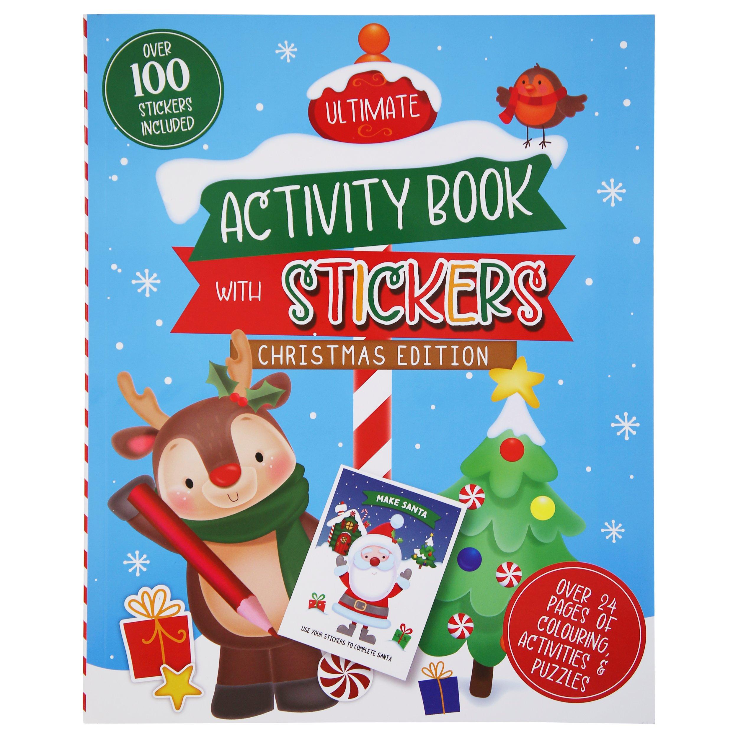 Xmas - North Pole - Adults Christmas Activity Book Novelty Gift - 1
