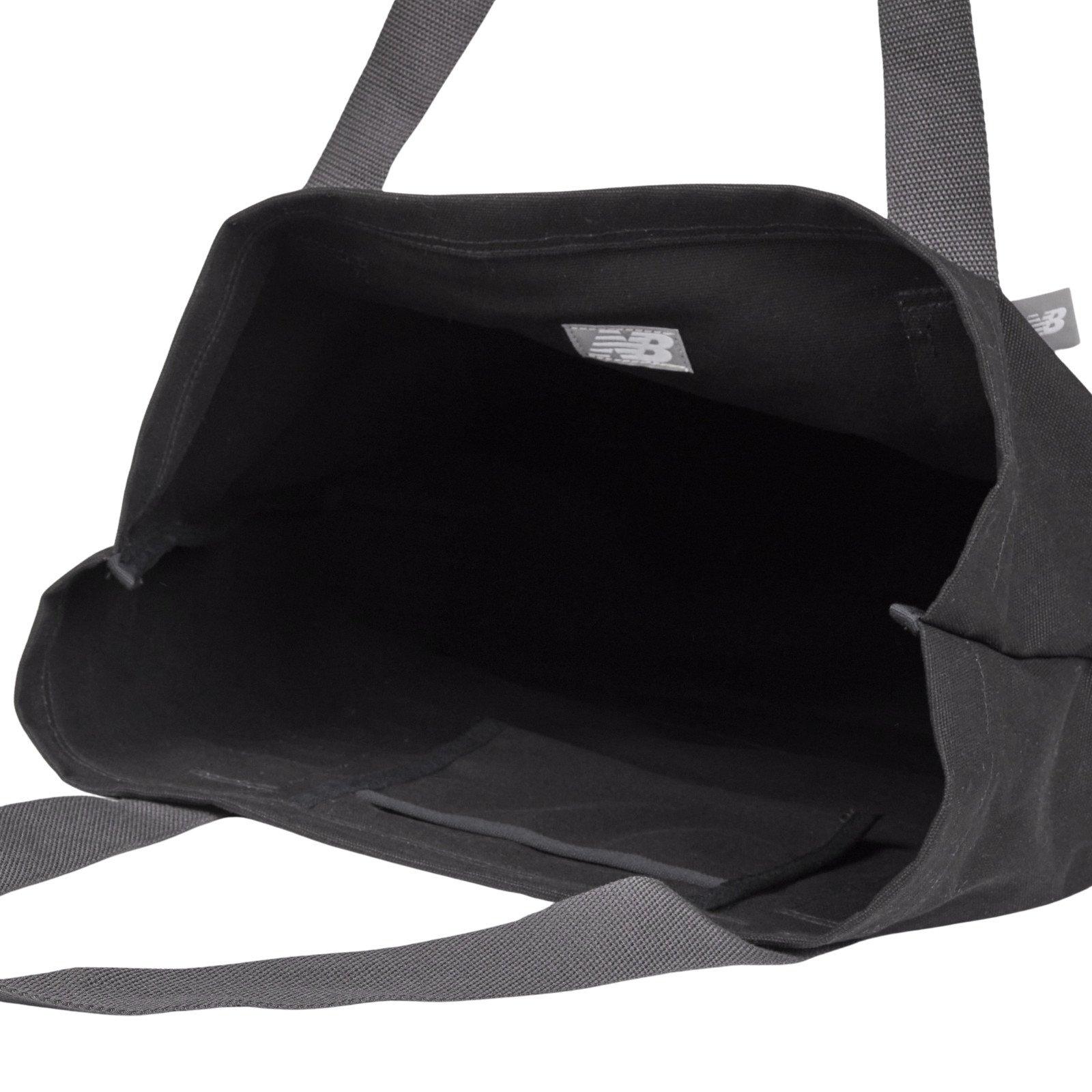 Black - New Balance - Canvas Tote Bag - 3