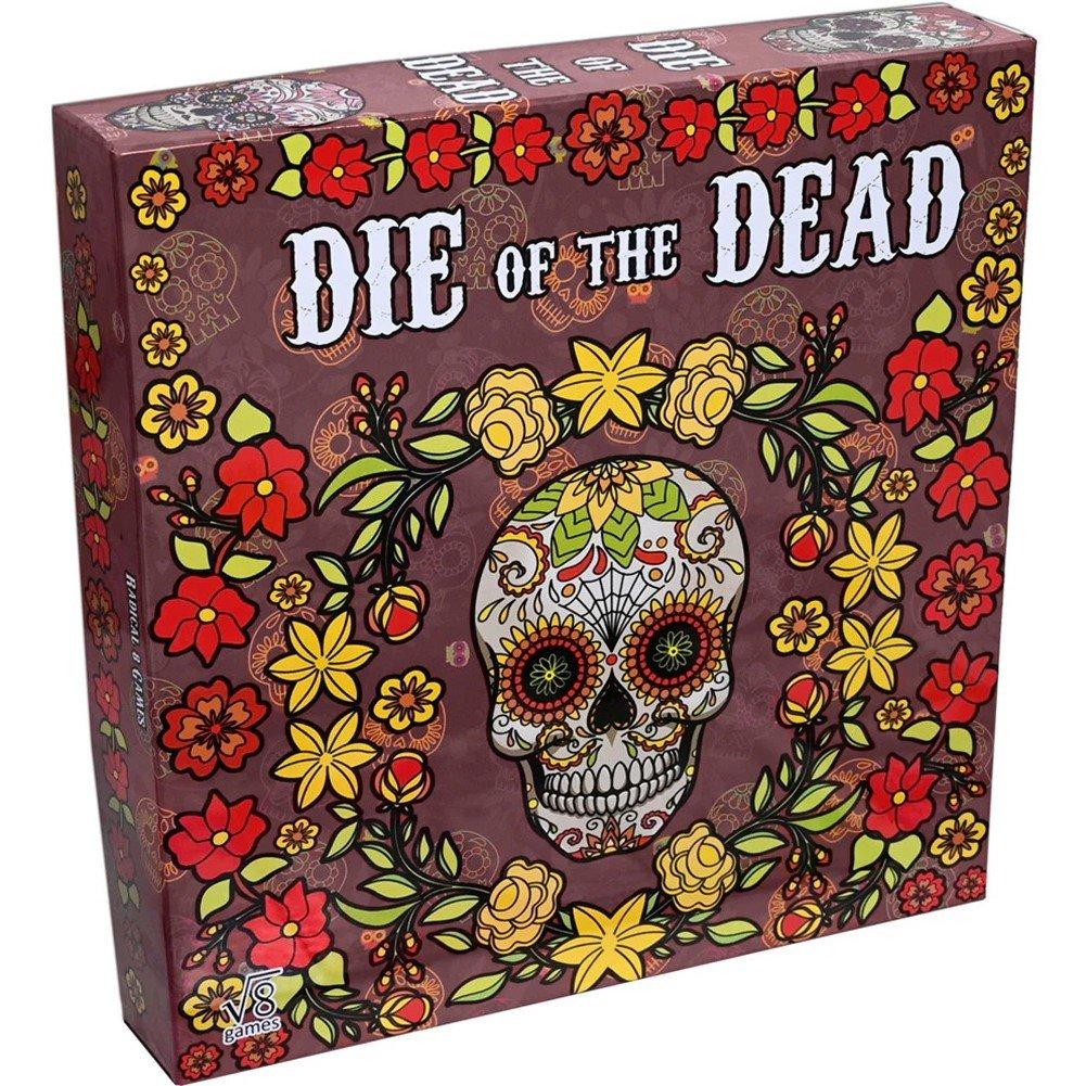 Multi - Character - Die of The Dead a dice Rolling Casket Moving Step Ascending Game Celebrating Dia de Muertos