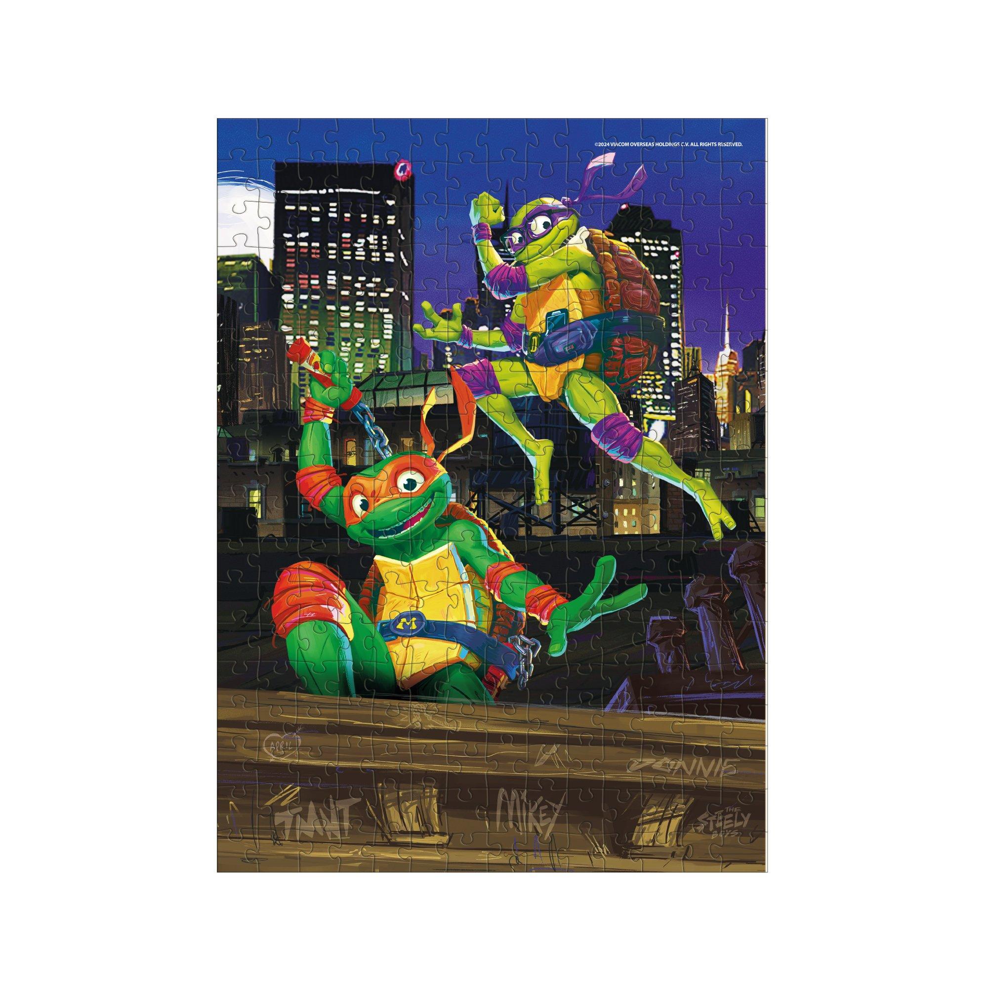 Donatello Mich - DODO - Teenage Mutant Ninja Turtles Small Donatello and Michelangelo Medium Jigsaw Puzzle - 250 Pieces - 3