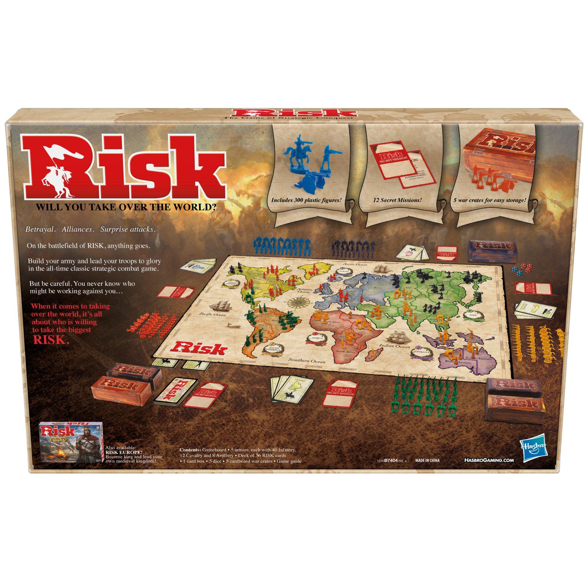 Multi - Hasbro - Risk - 4