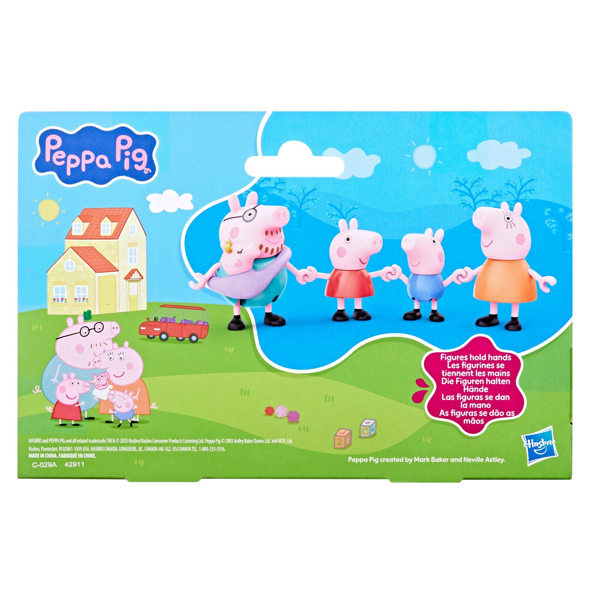 Asst - Peppa Pig - Pig Peppas Family of Five Figure Set - 5
