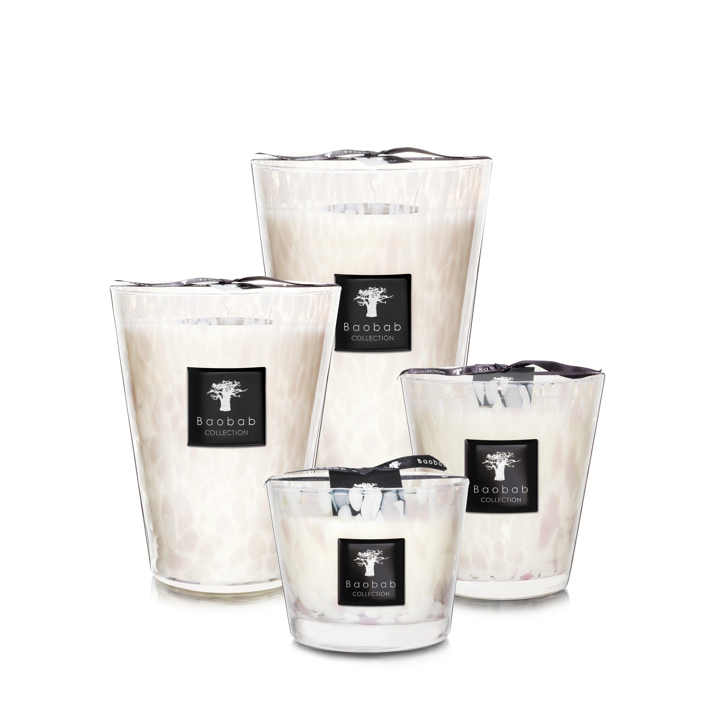 White Pearls - Baobab Collection - BC Scented Candle Pearls White - 1.1kg - 3