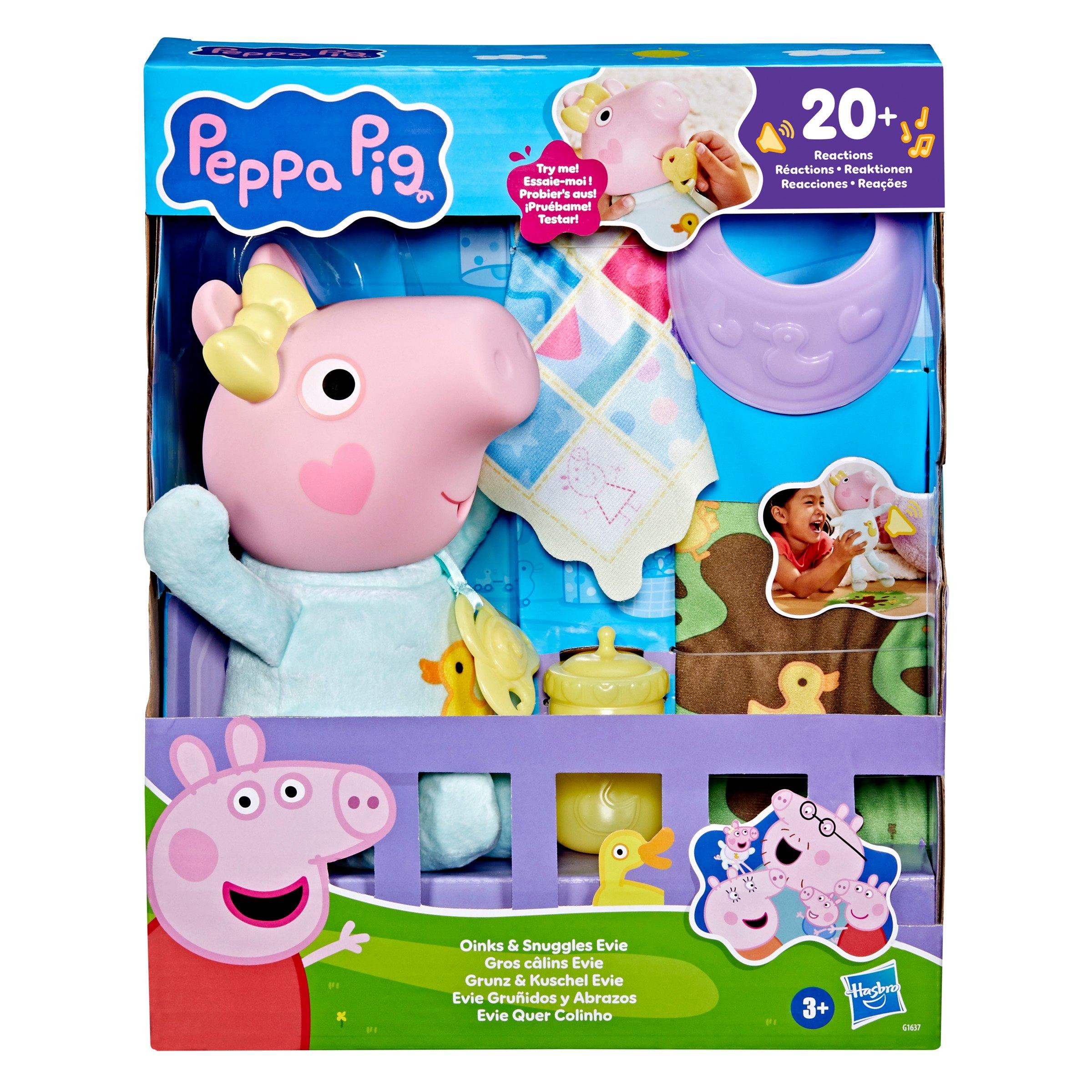 VIŠEBOJAN - Peppa Pig - Pig Oinks and Snuggles Evie Interactive Baby Doll - 1