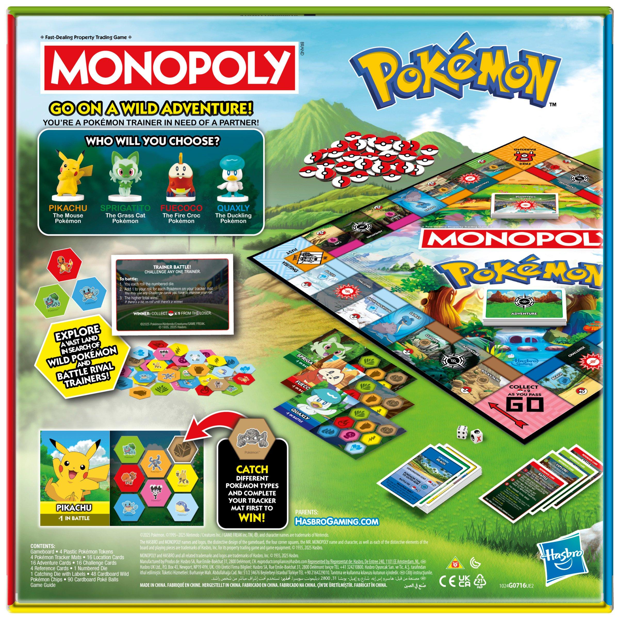 Meerkleurig - Monopoly - Pokemon Edition Board Game - 5