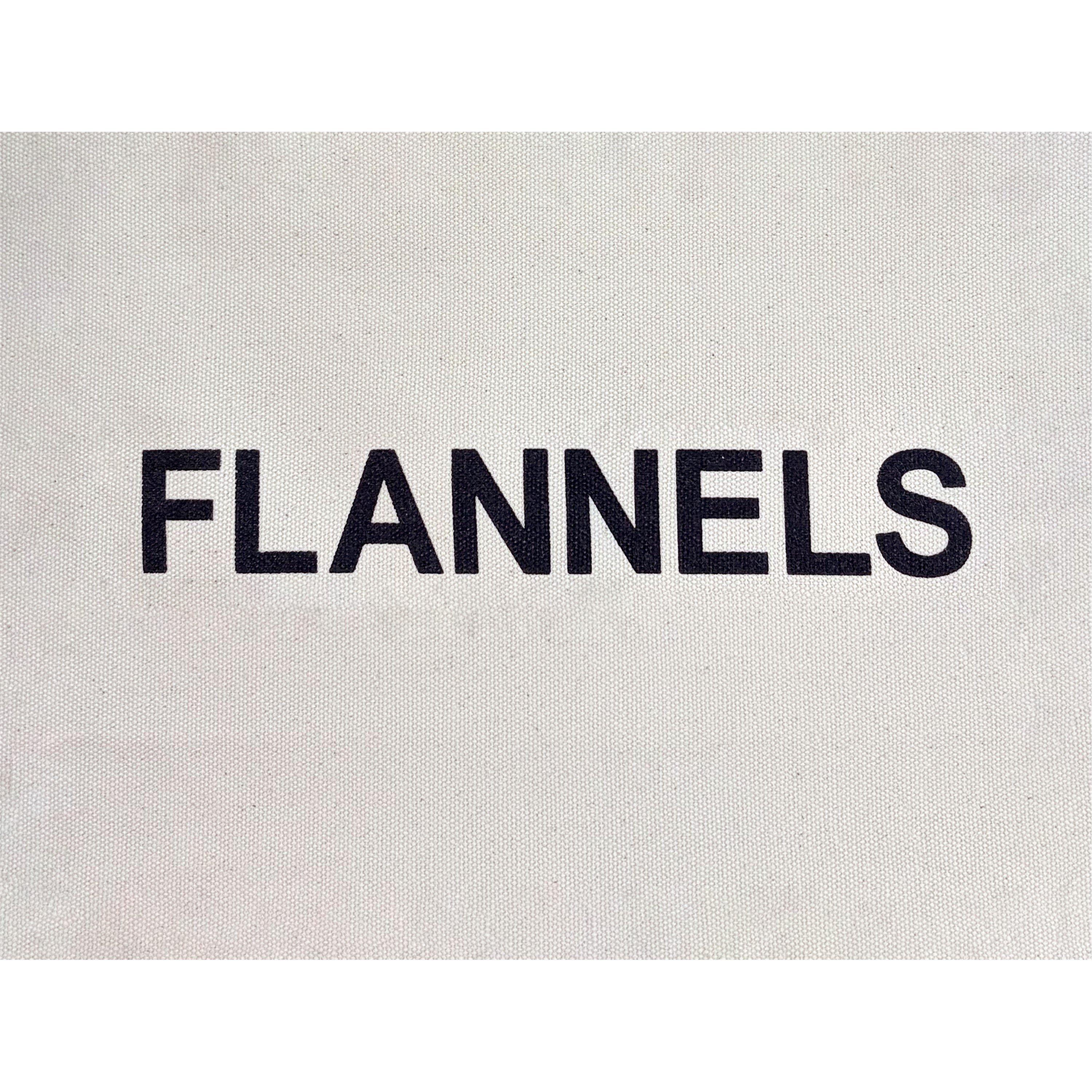 White - Flannels - B4Large Tote - 3