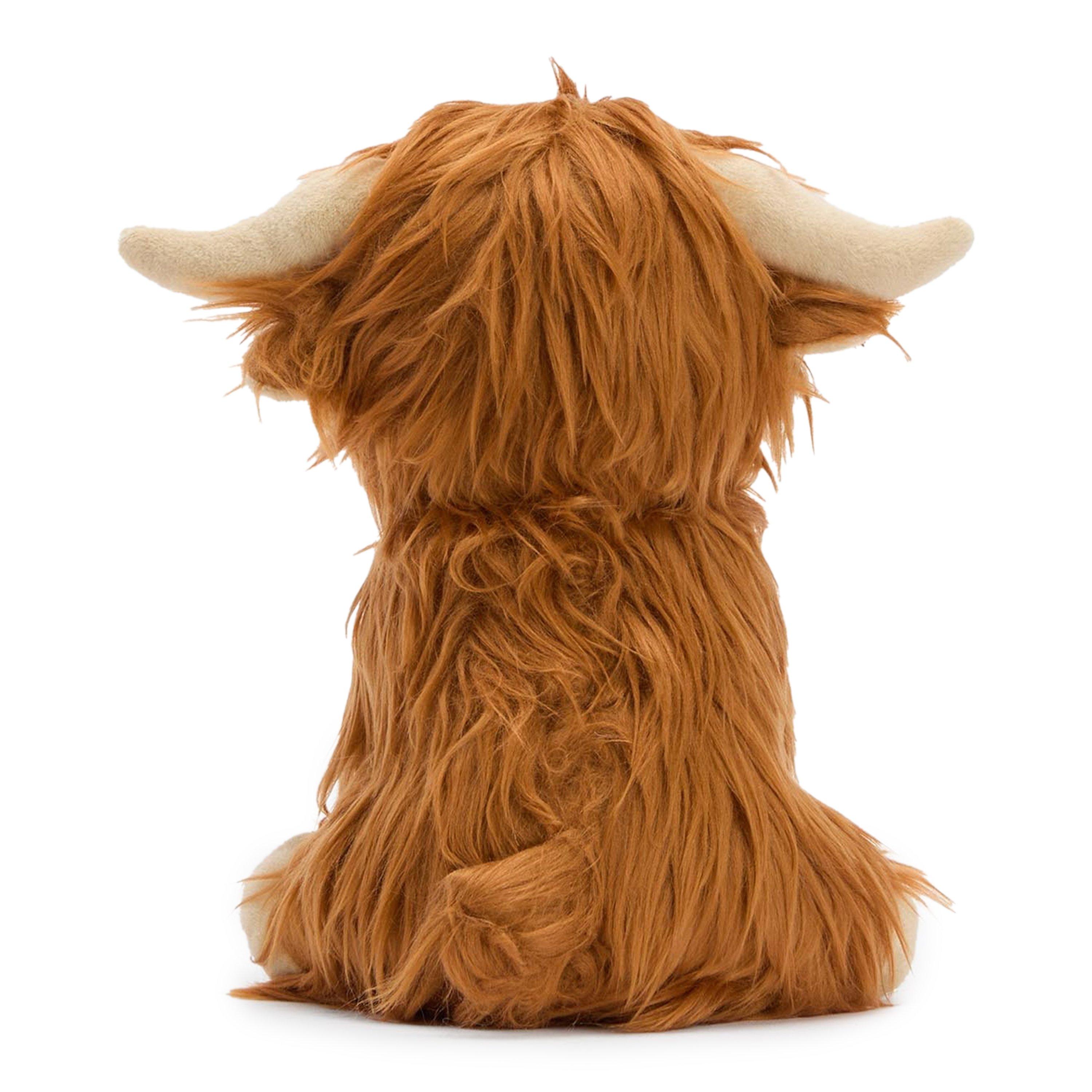 Brown/Classic - Barbour - Highland Cow Dog Toy - 2