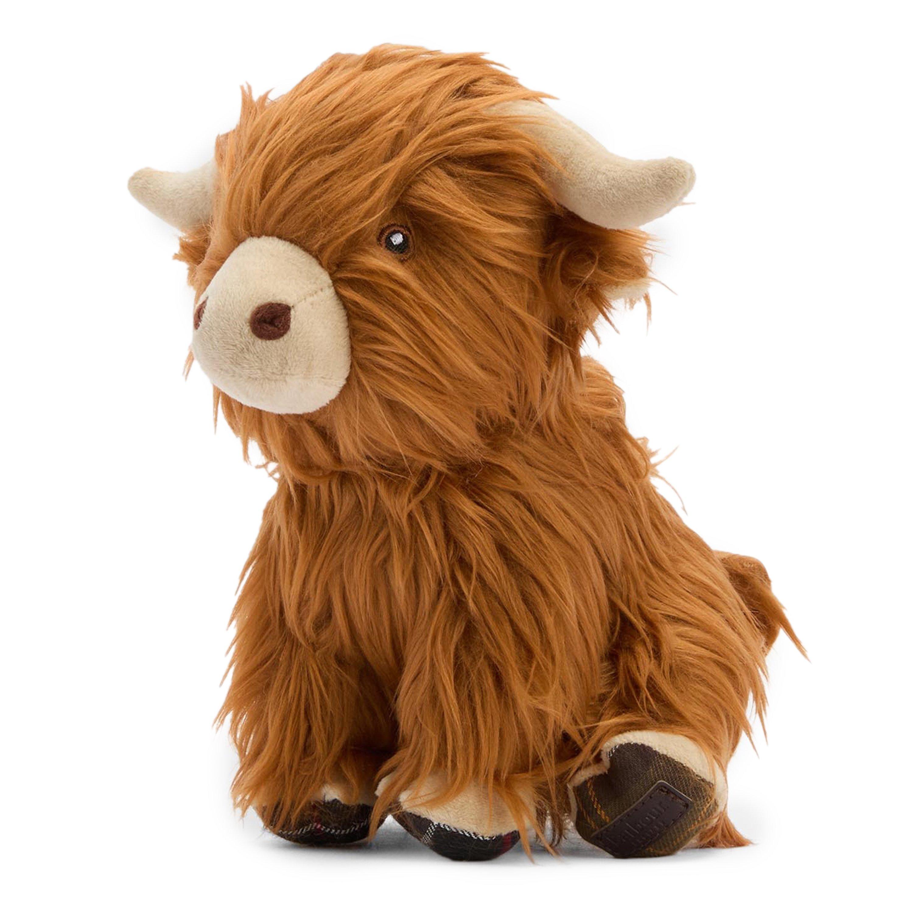 Brown/Classic - Barbour - Highland Cow Dog Toy - 3