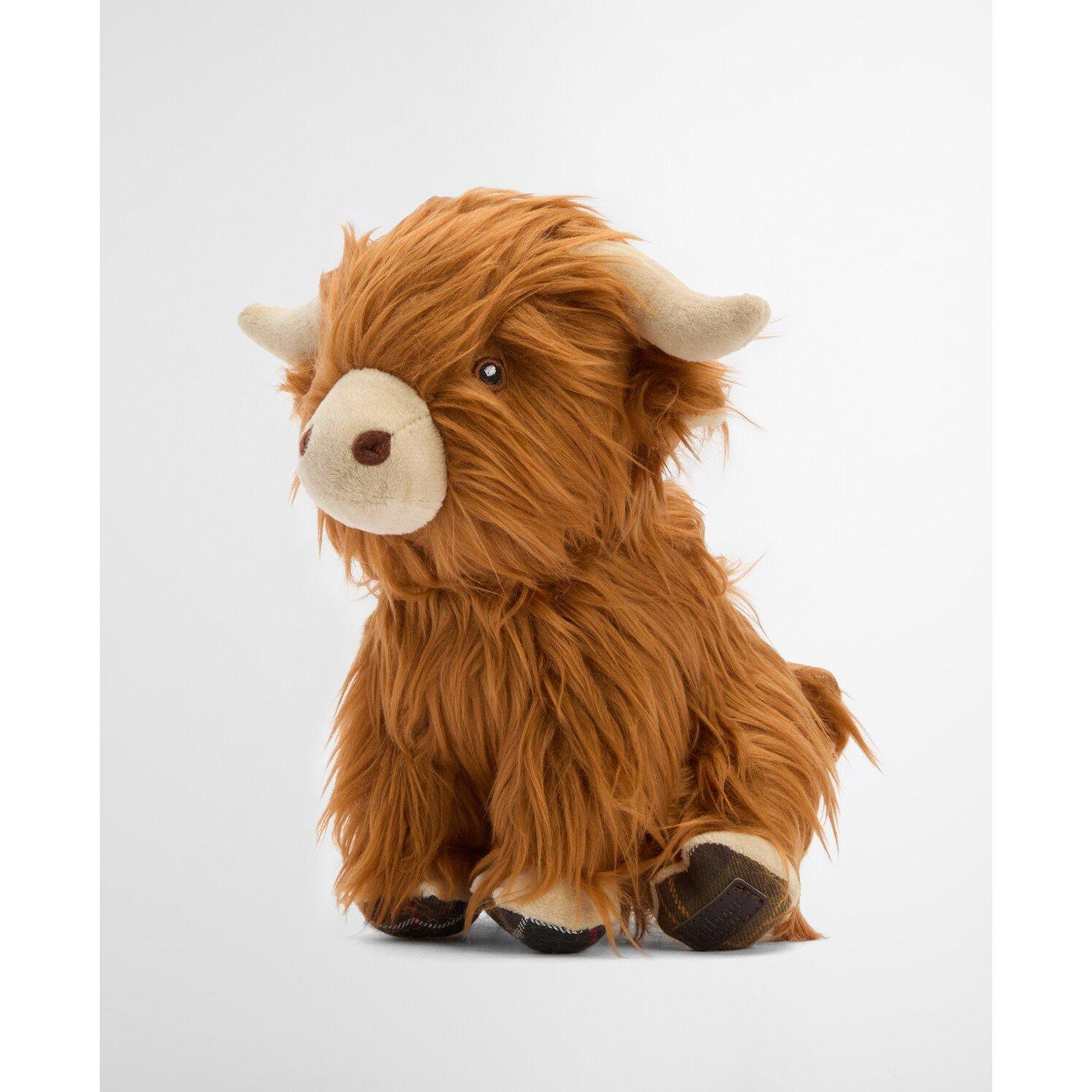 Brown/Classic - Barbour - Highland Cow Dog Toy - 4