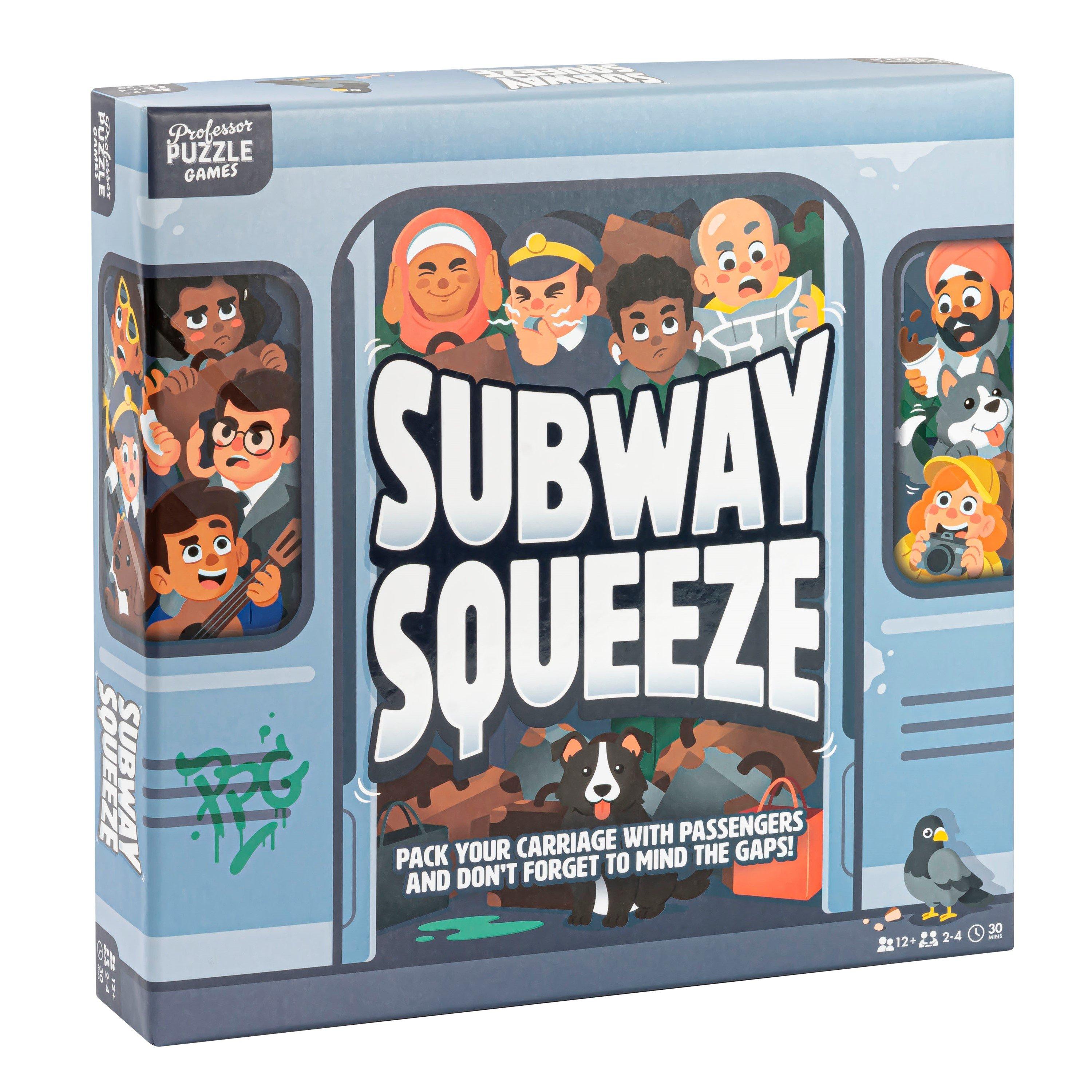 Professor Puzzle  Subway Squeeze Board Game - 