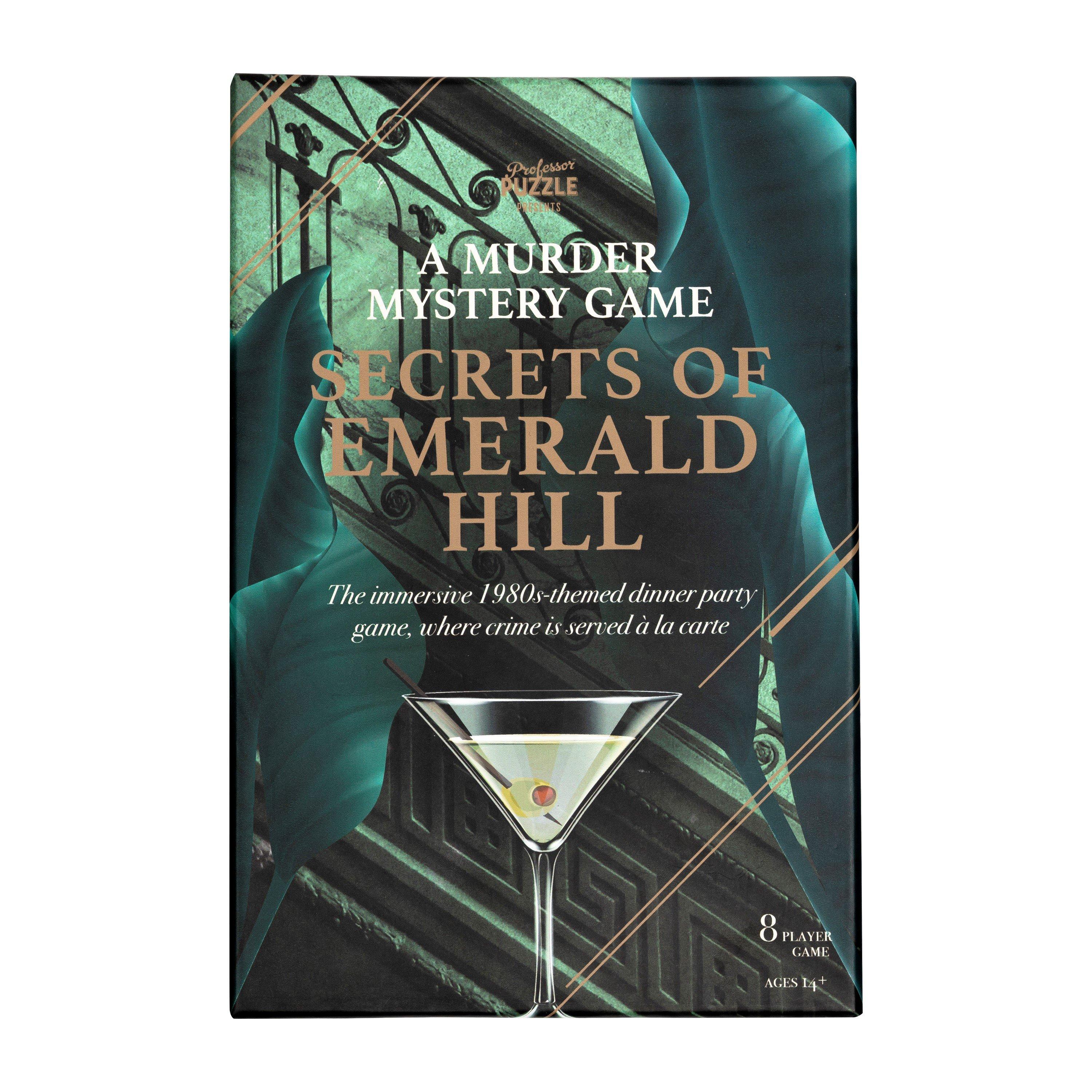 Multi - Professor Puzzle - Emerald Murder Mystery Board Games - 2