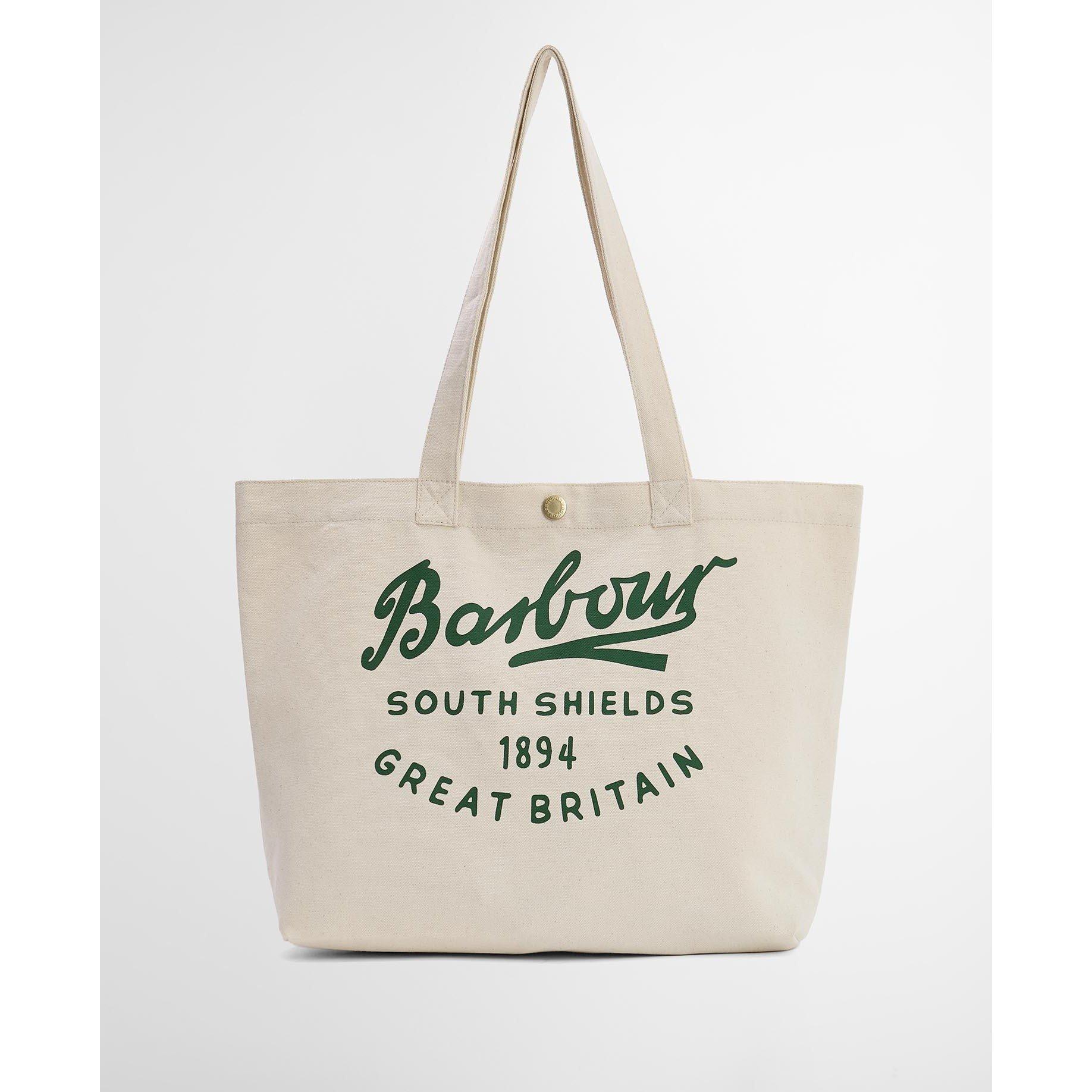 Barbour Script Tote Bag