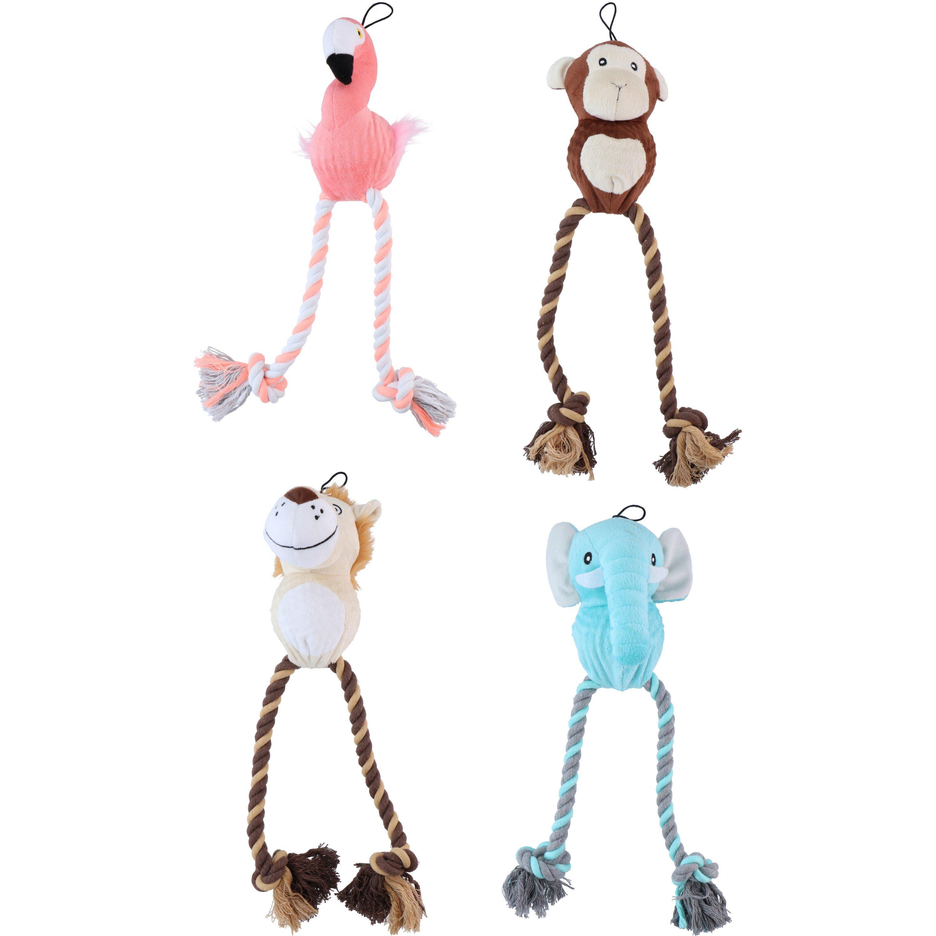 Multi - Edco - Edco Animal Rope Dog Toy - 1