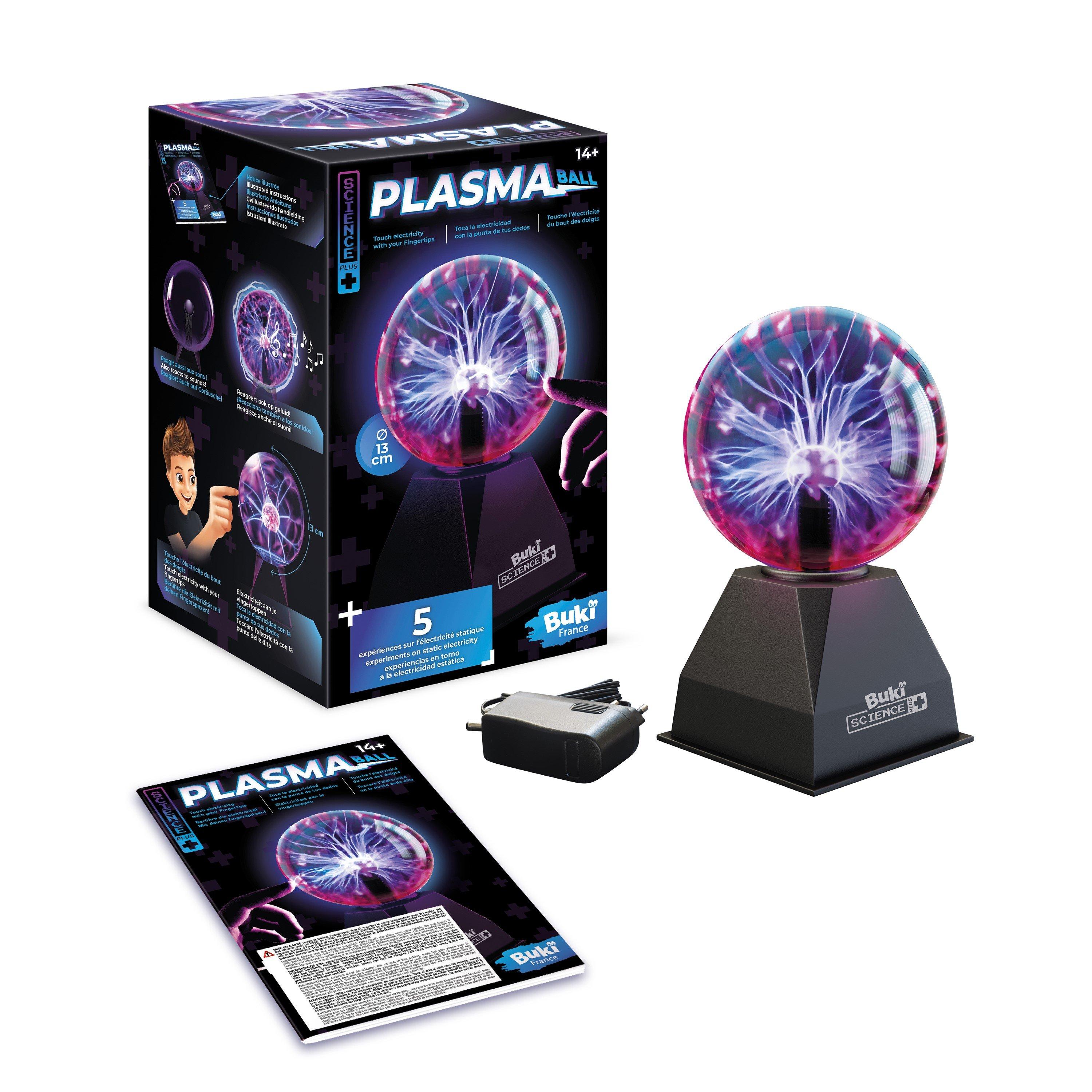 Multi - Buki France - Plasma Ball - 13 cm With UK Plug - 2