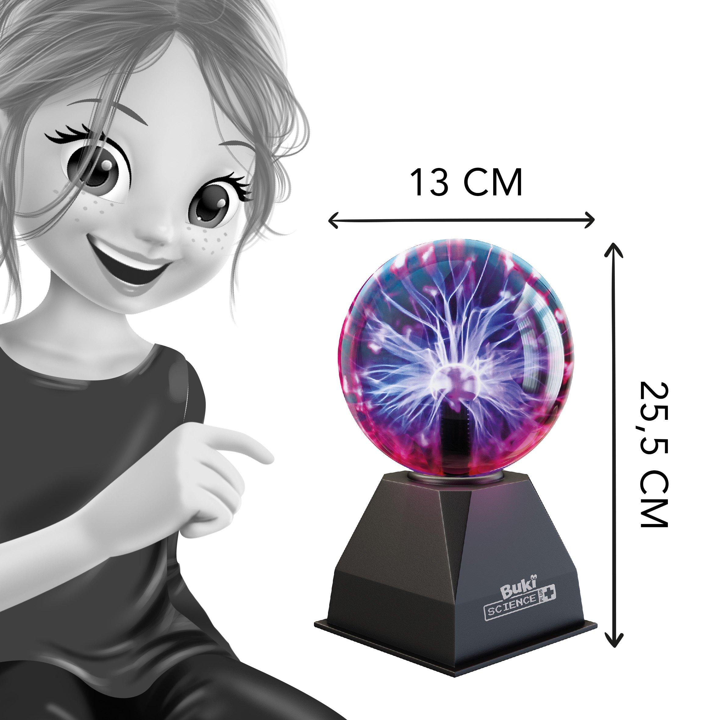 Multi - Buki France - Plasma Ball - 13 cm With UK Plug - 5