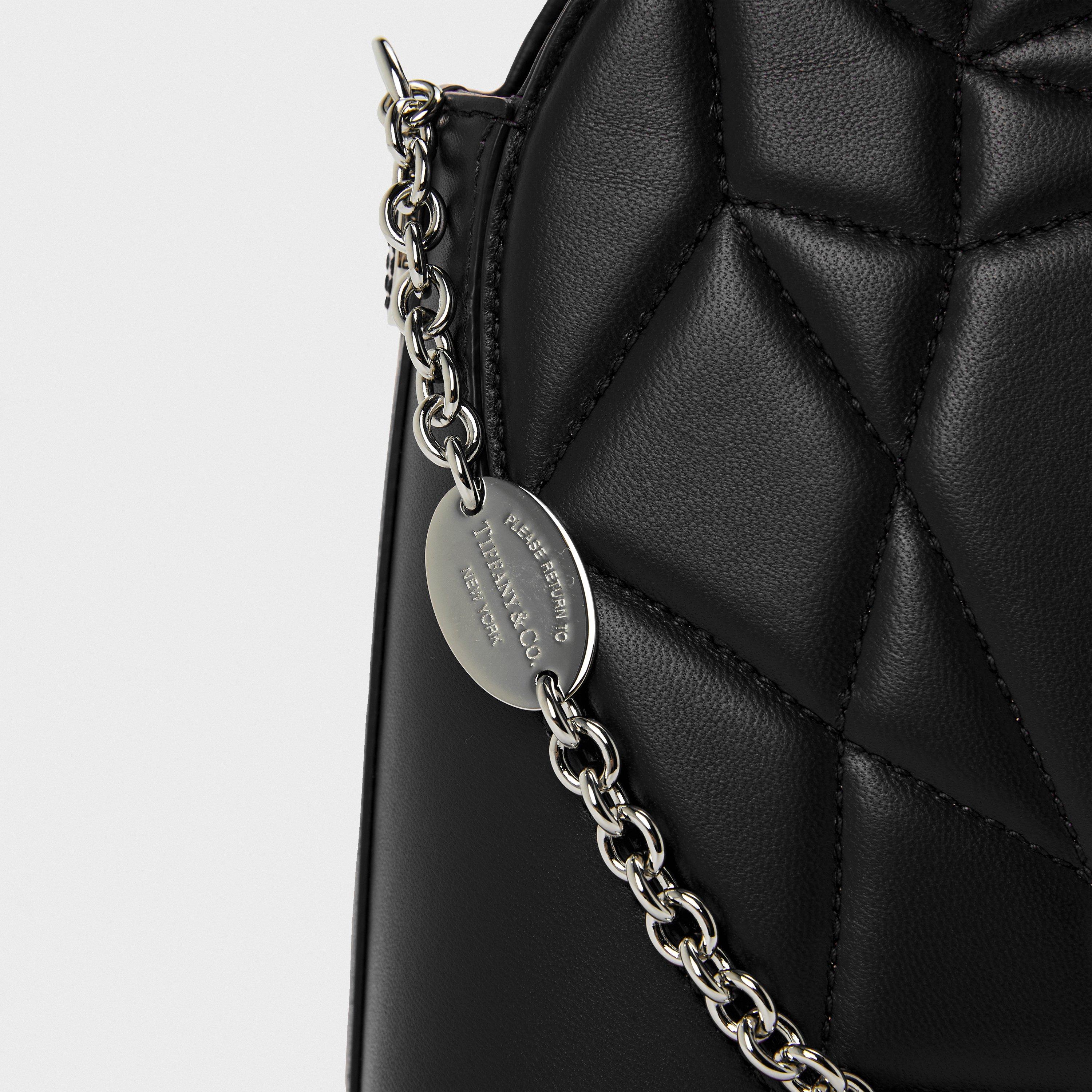 Black - Tiffany - Women's  Padded Tote Bag - 4