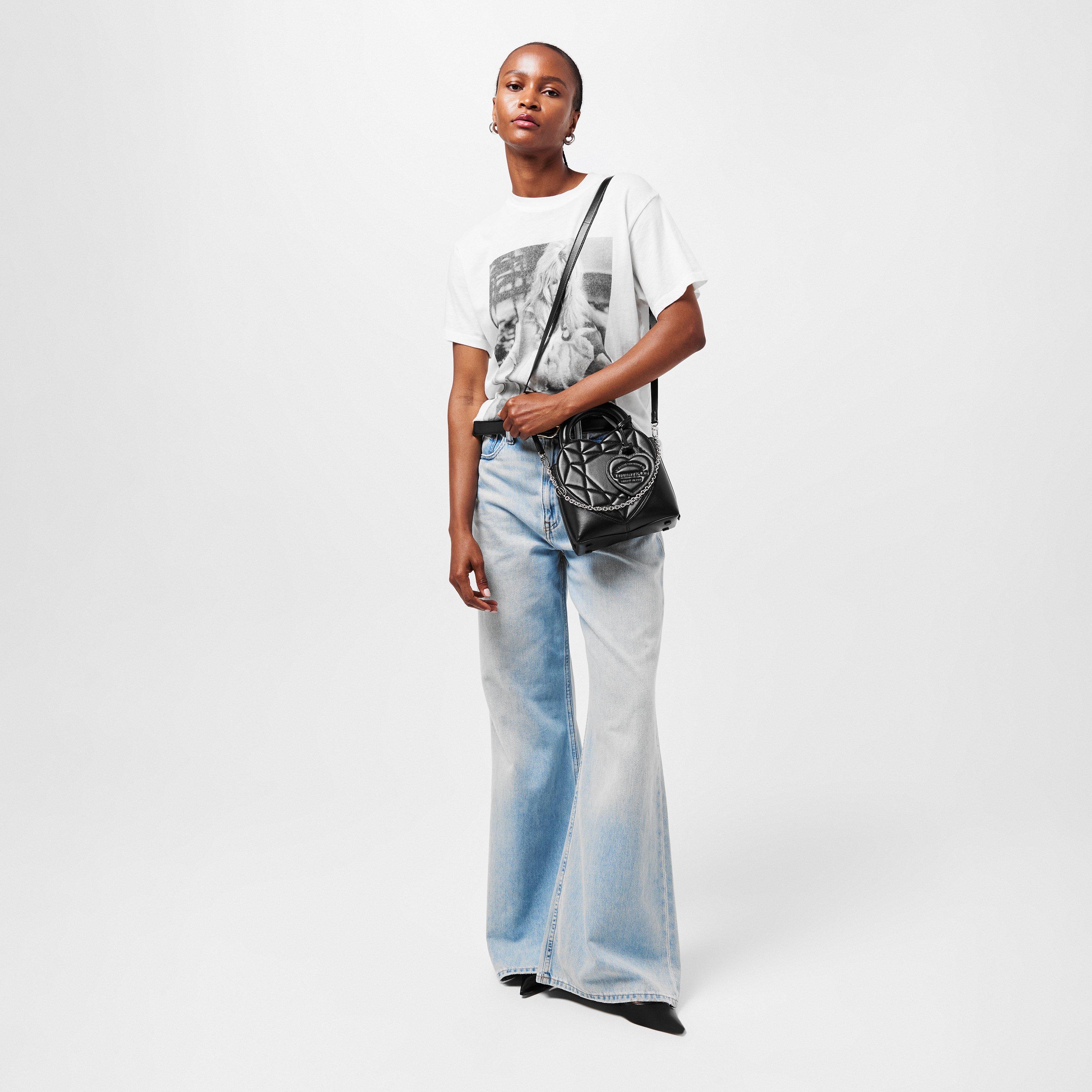 Black - Tiffany - Women's  Padded Tote Bag - 6