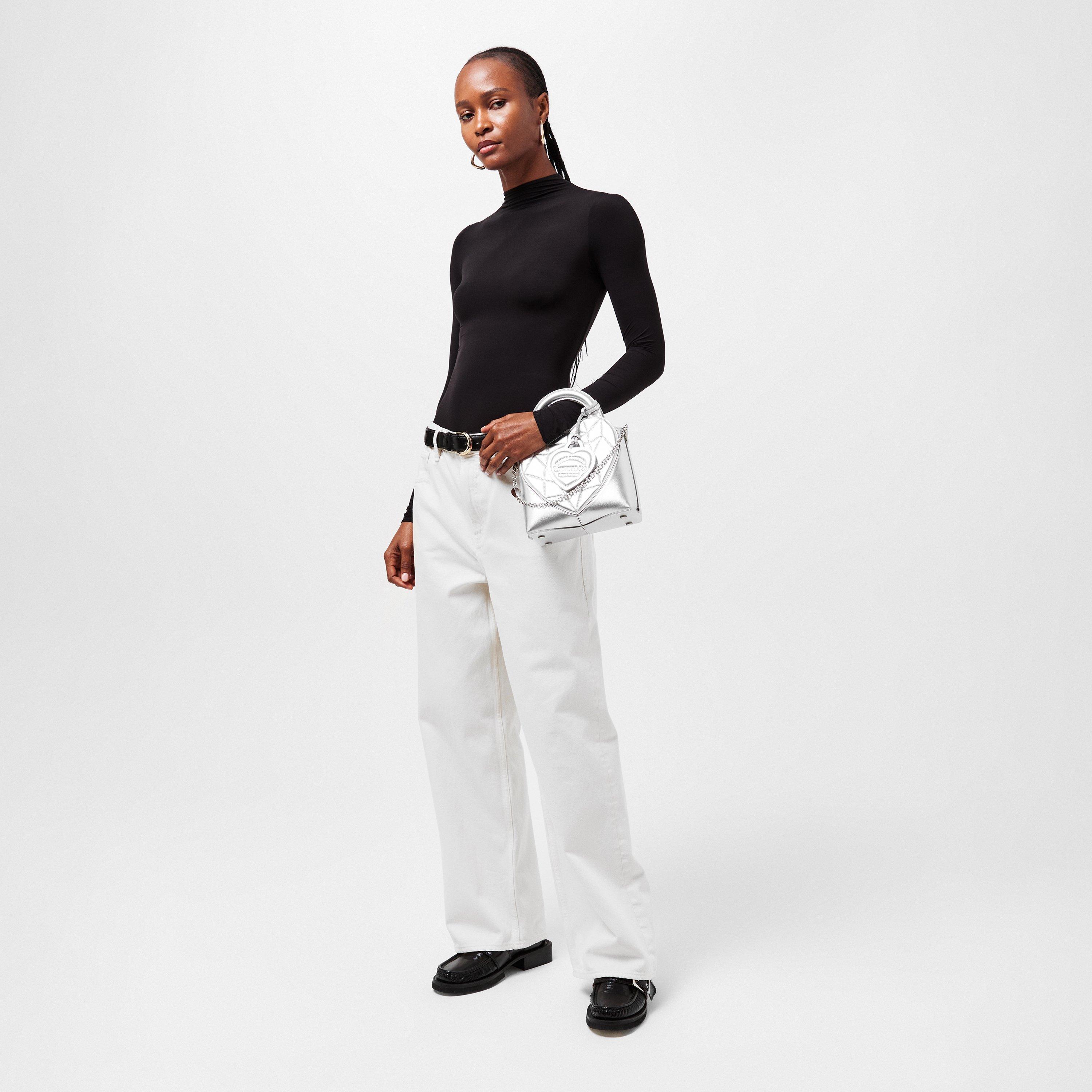 Silver - Tiffany - Women's  Padded Tote Bag - 6