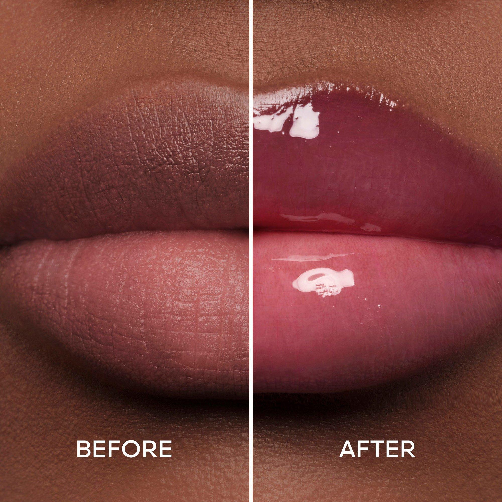 Pop Rose - Guerlain - KissKiss Bee Glow Oil 92% natural-origin honey tint lip oil - 4