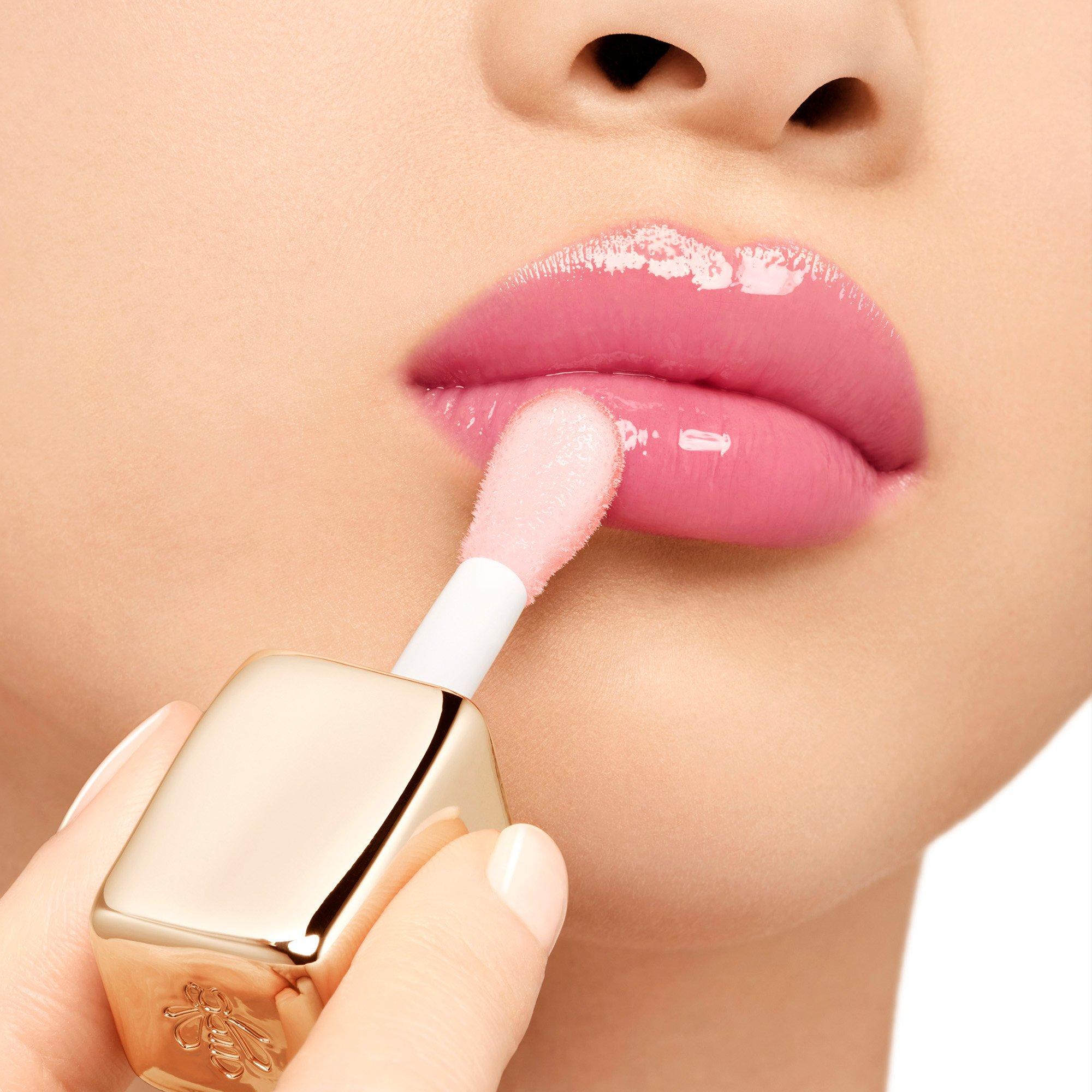 Pop Rose - Guerlain - KissKiss Bee Glow Oil 92% natural-origin honey tint lip oil - 8