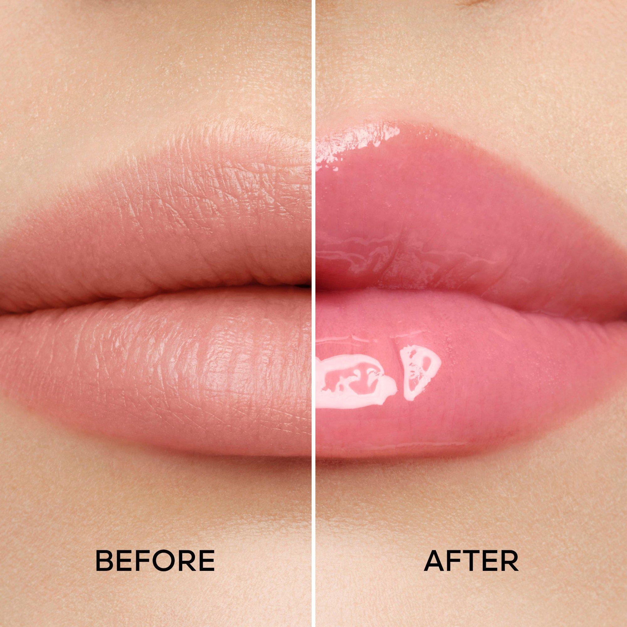 Rose - Guerlain - KissKiss Bee Glow Oil natural-origin honey tint lip oil - 3