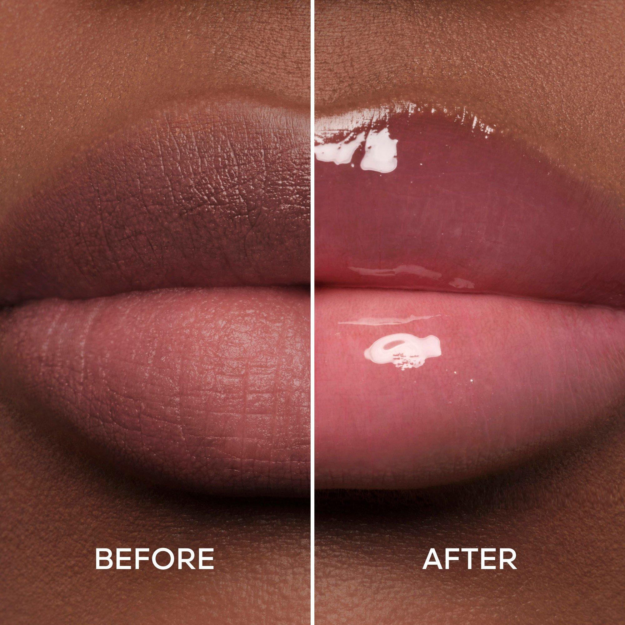 Rose - Guerlain - KissKiss Bee Glow Oil natural-origin honey tint lip oil - 4