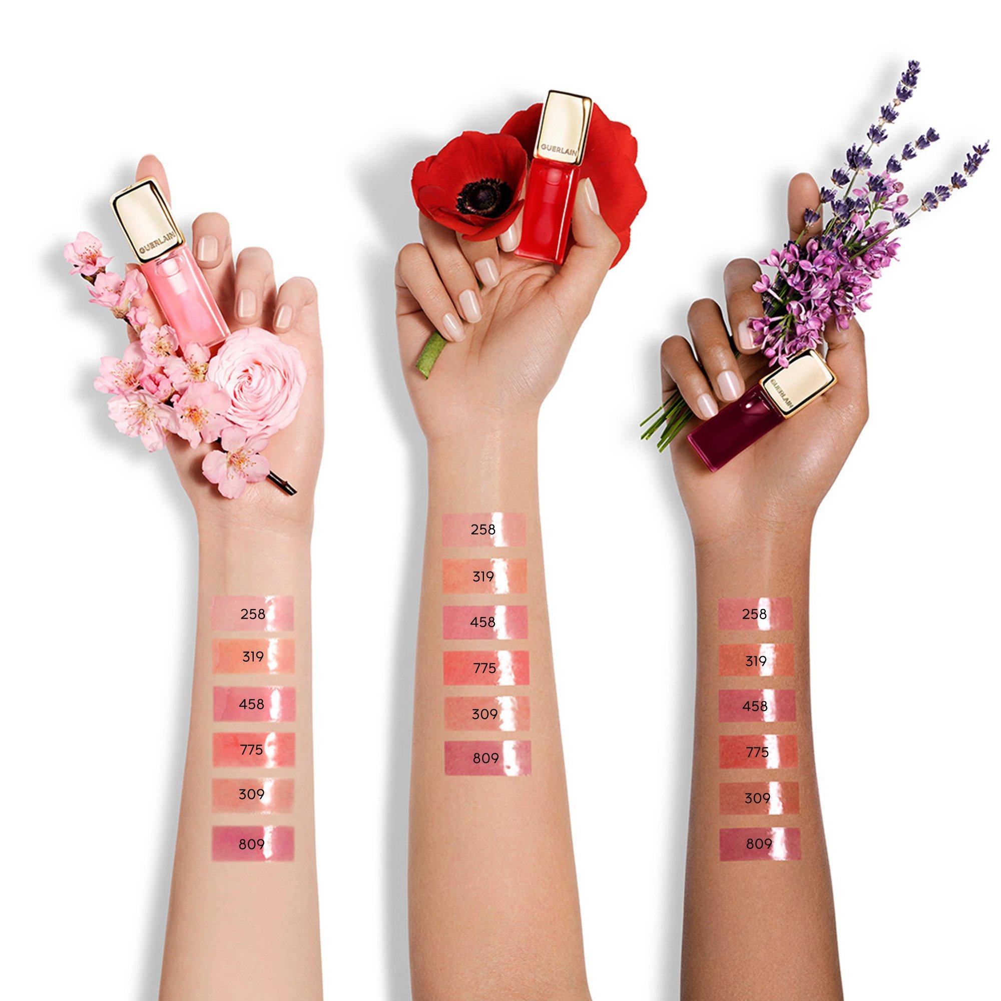 Honey - Guerlain - KissKiss Bee Glow Oil natural-origin honey tint lip oil - 5