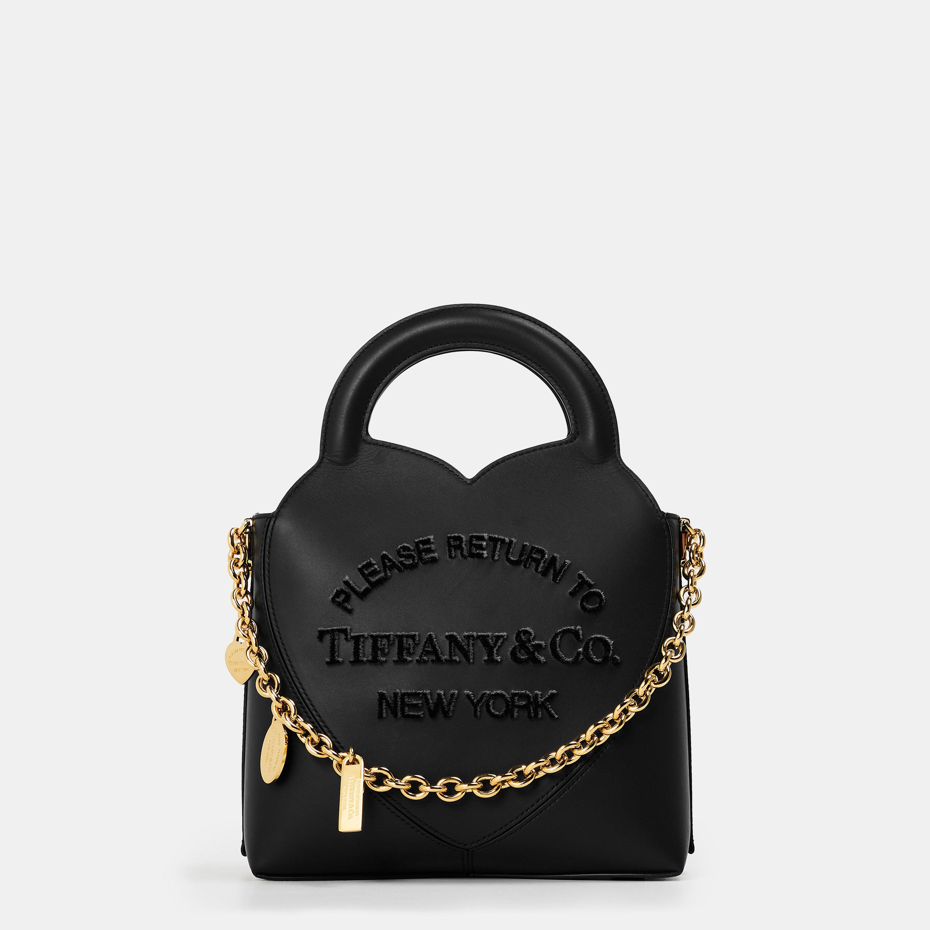 Black - Tiffany - Women's Charm Mini Tote Bag - 1