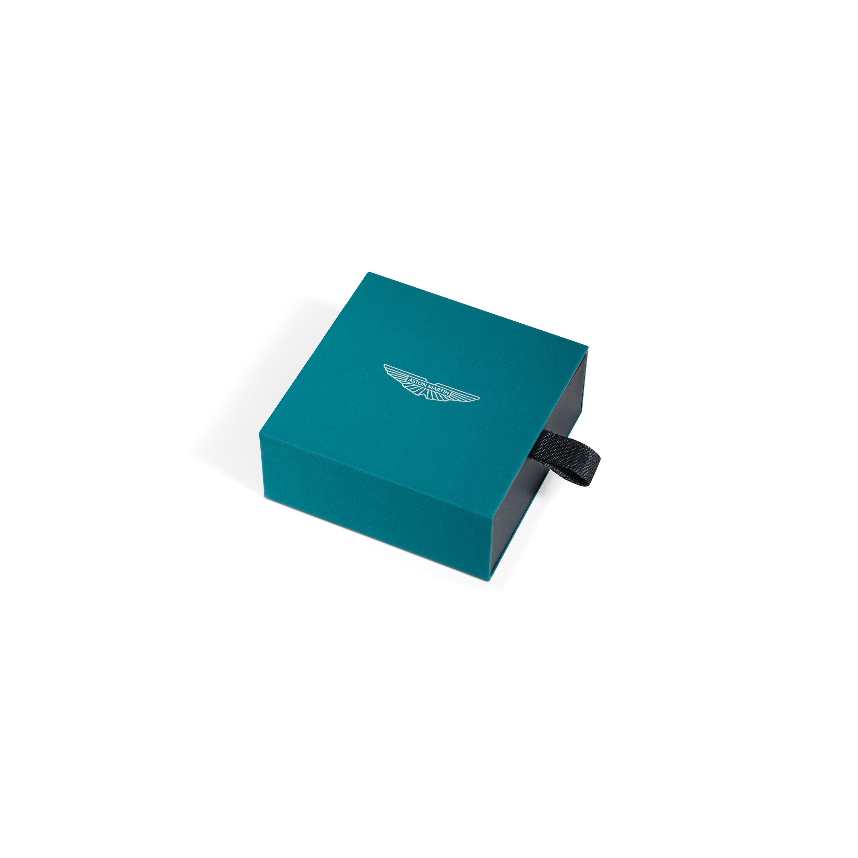 Silver - Aston Martin - Men's AMR Signet Cufflinks - 5