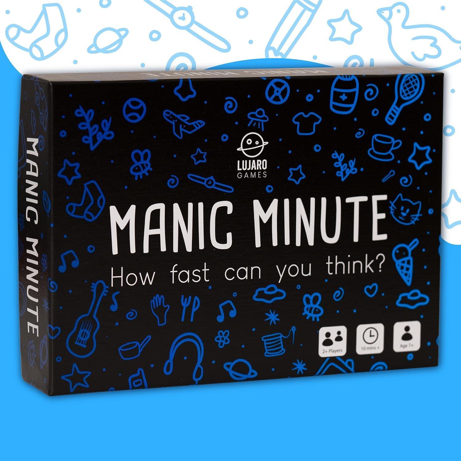 ple - Character - Lujaro Games Original Manic Minute Thrilling Card Family Game