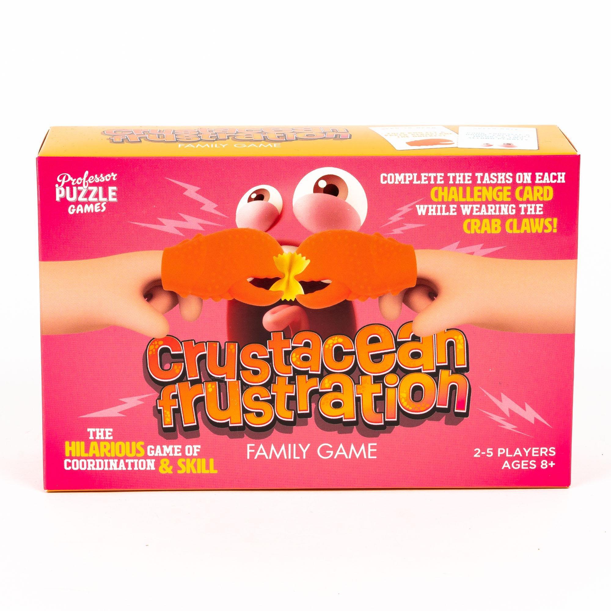 Multi - Character - Crustacean Frustration  Card Game  By Professor Puzzle Ages 8+  2+ Players