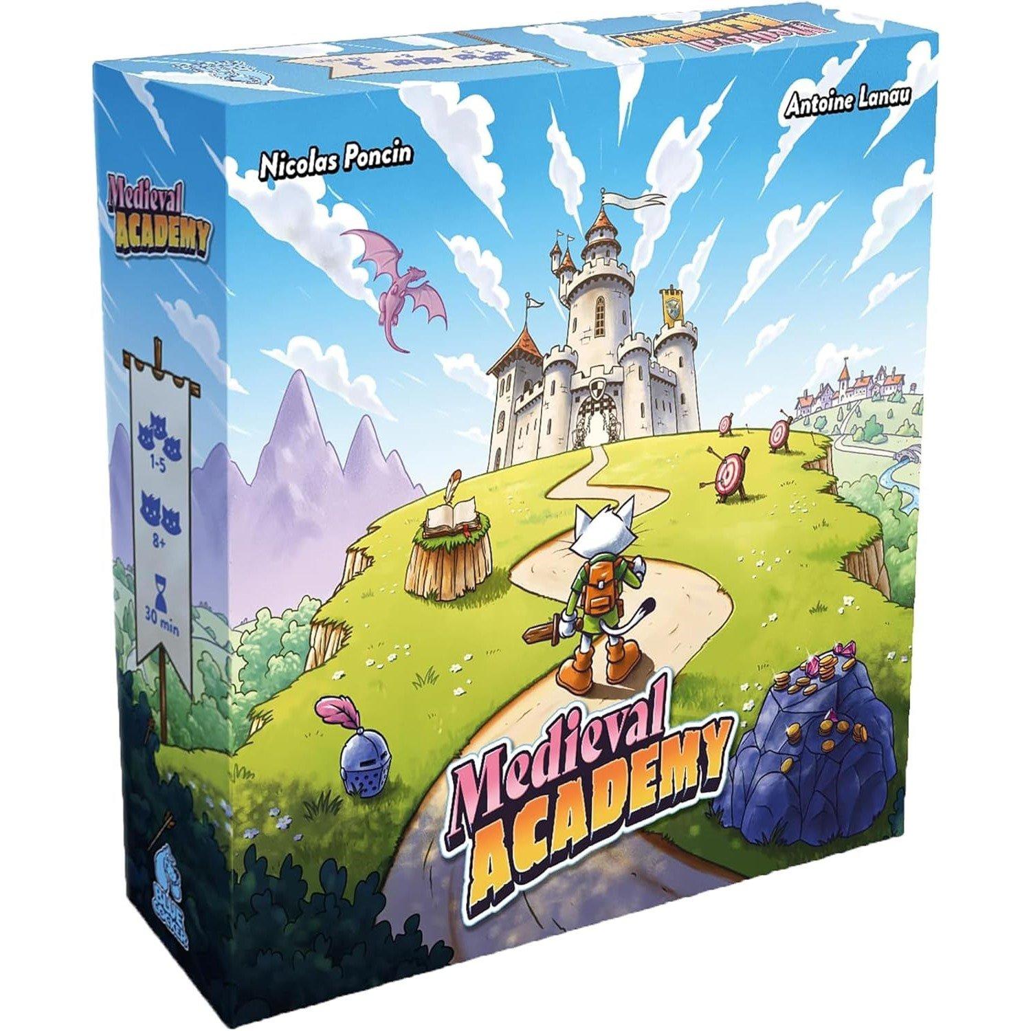 Multi - Character - Cocker Games  Medieval Academy  Family Board Game