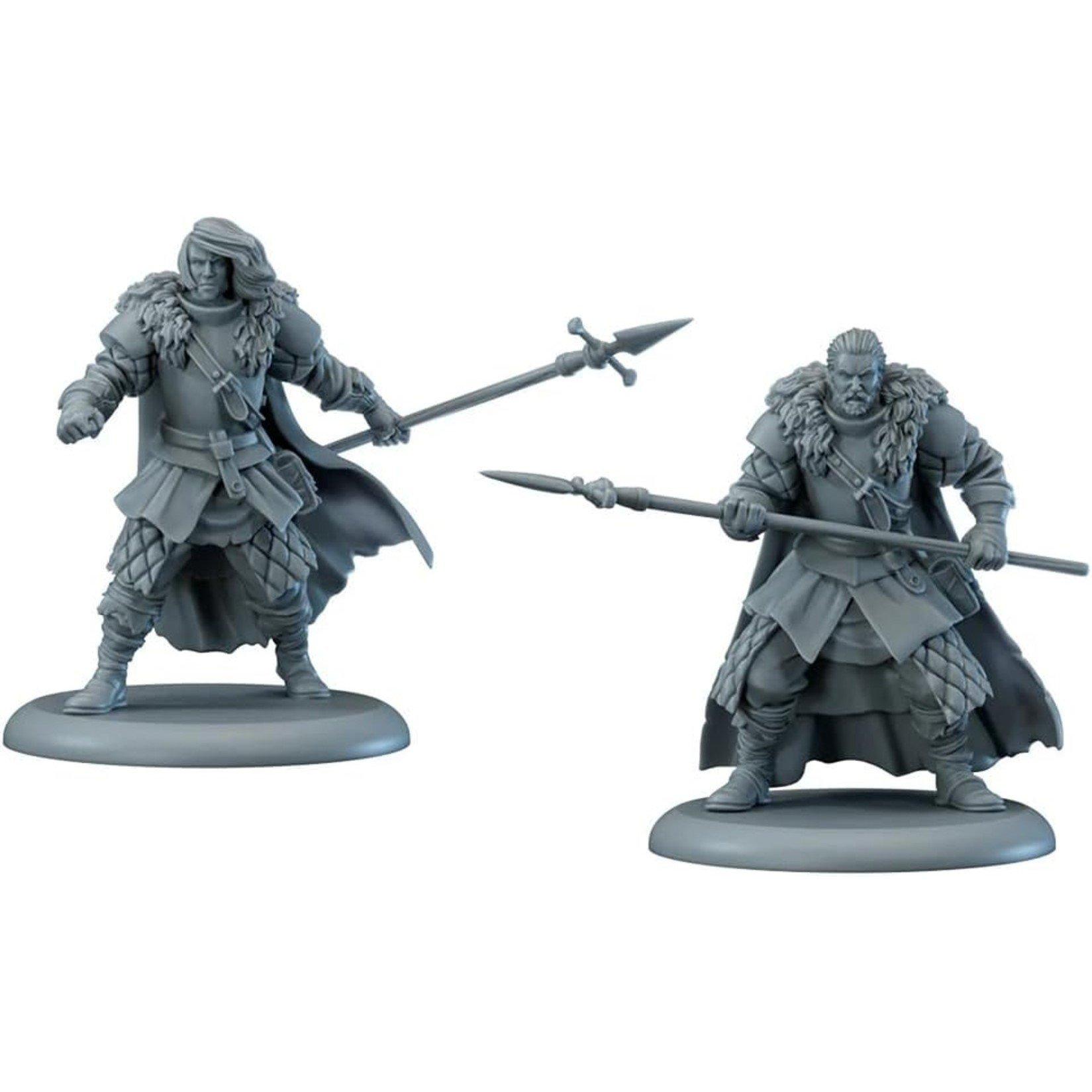 Multiple - Character - A Song of Ice Fire Tabletop Miniatures Game Shadow Tower Spearmen Unit Box - 3