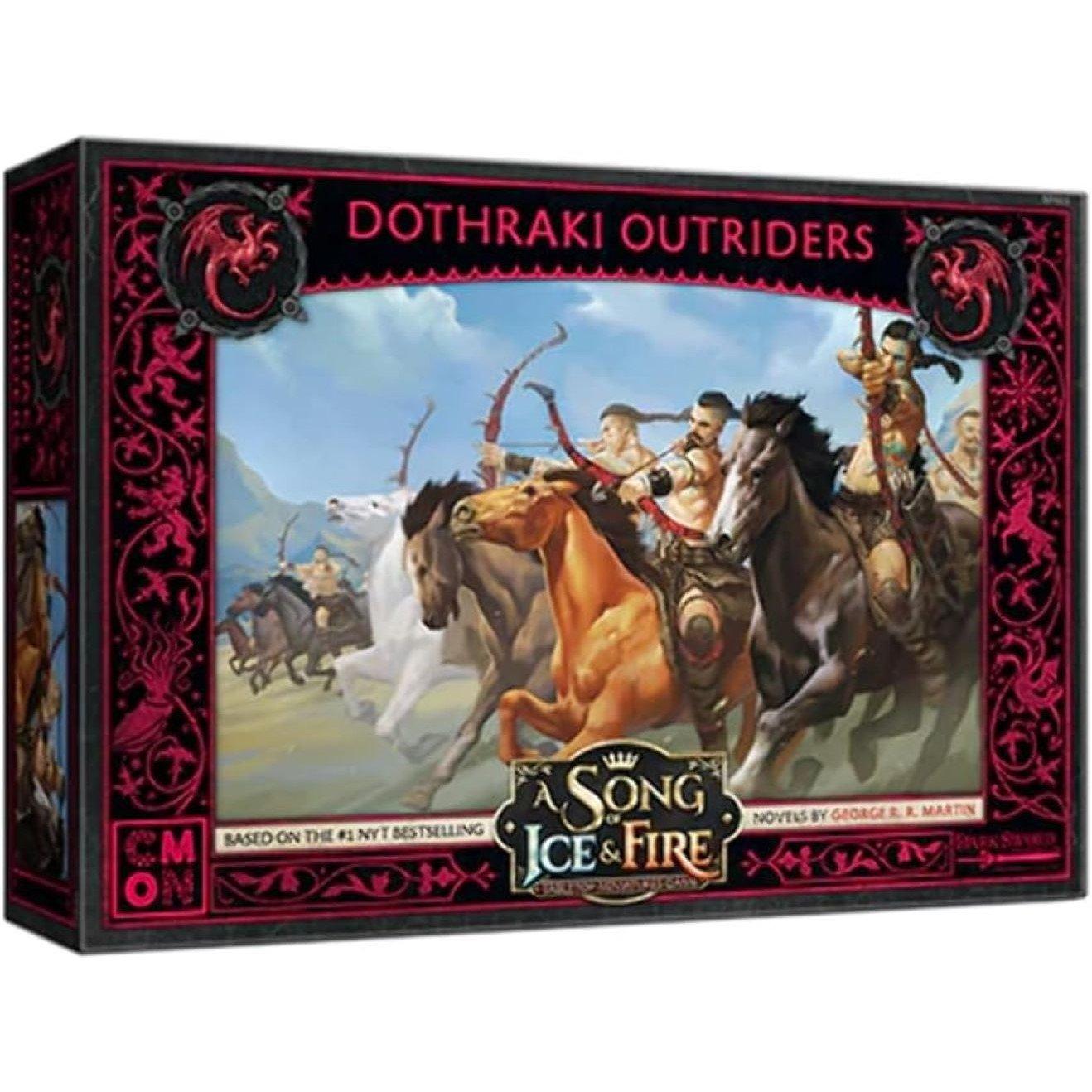 Multi - Character - A SONG OF ICE AND FIRE DOTHRAKI OUTRIDERS MINIATURES GAME EXPANSION