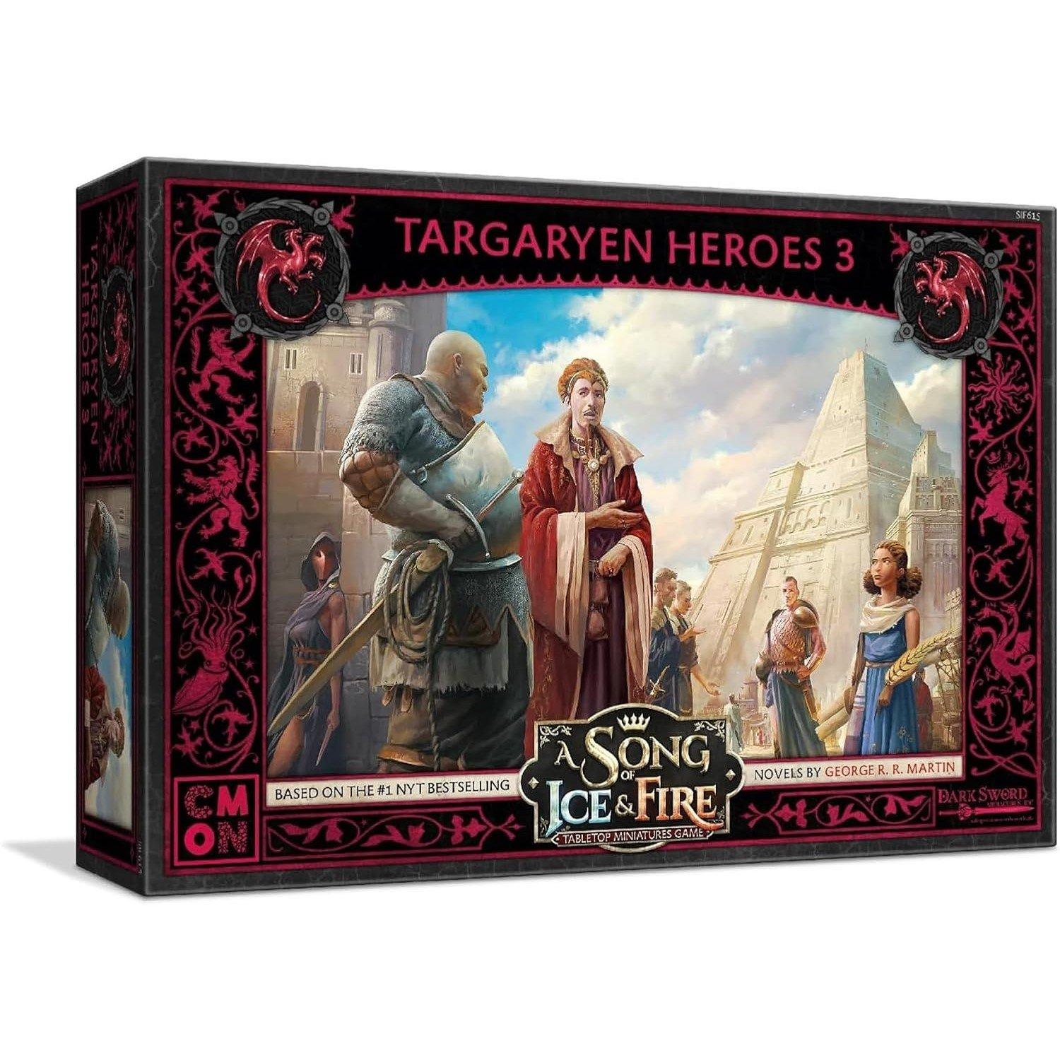 Multi - Character - A Song of Ice and Fire Tabletop Miniatures Game Targaryen Heroes III Box Set