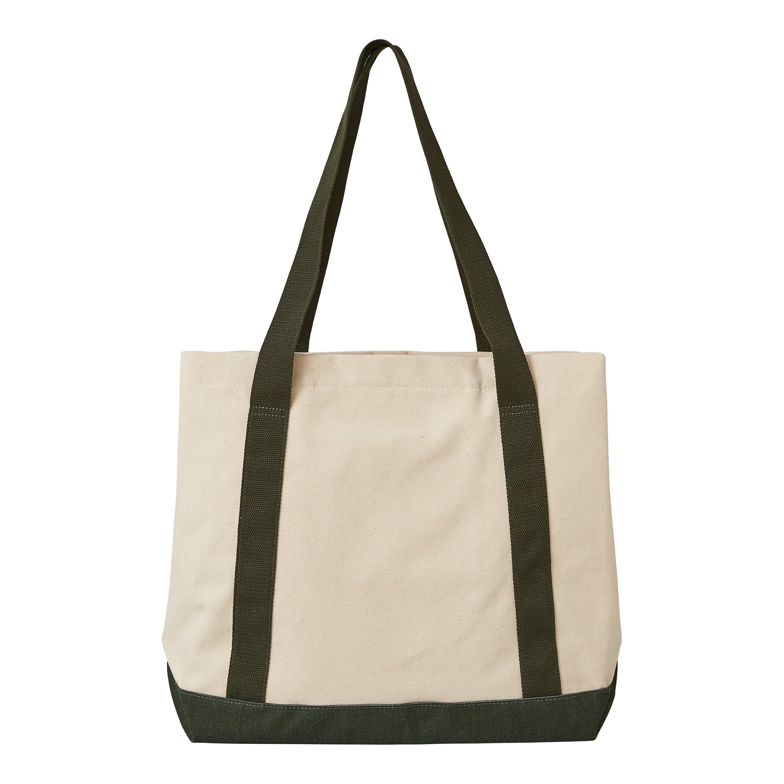 Dark Olvine - New Balance - NB Canvas Tote 63 - 2