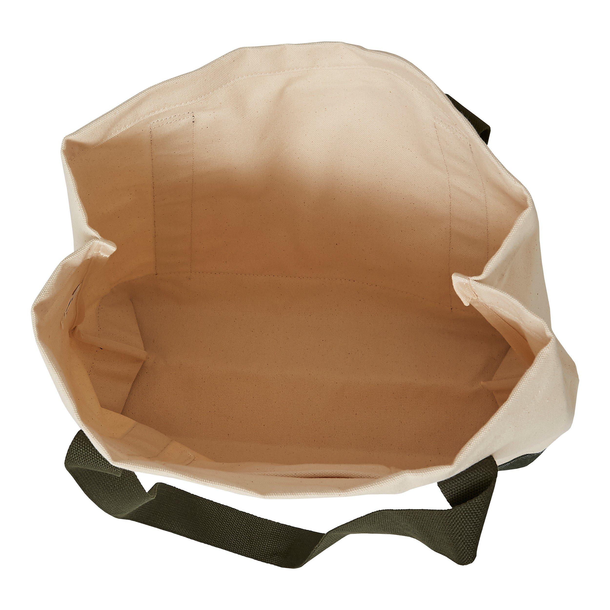 Dark Olvine - New Balance - NB Canvas Tote 63 - 4