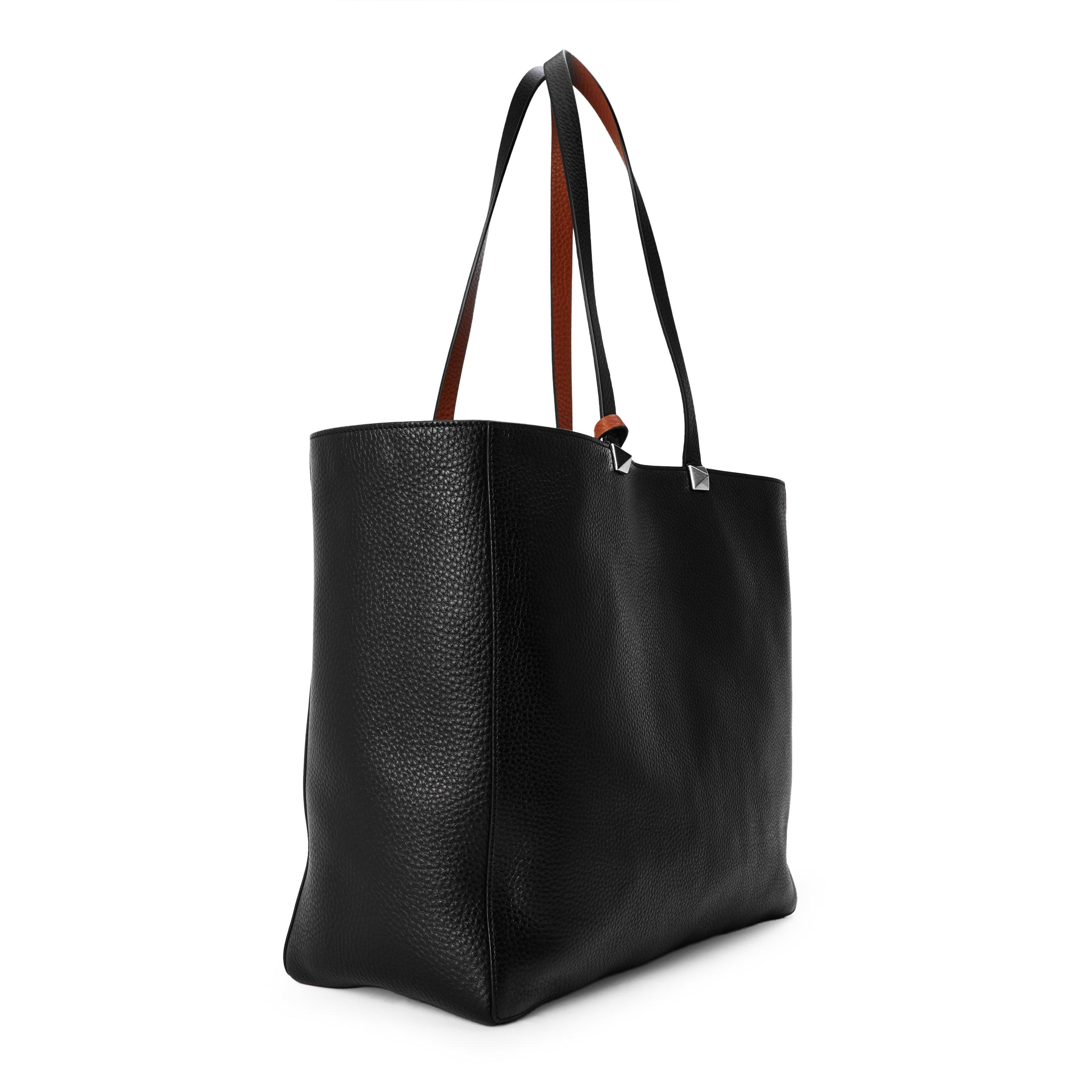 Black/Selleria - Valentino Garavani - VG Double Tote Sn64 - 2