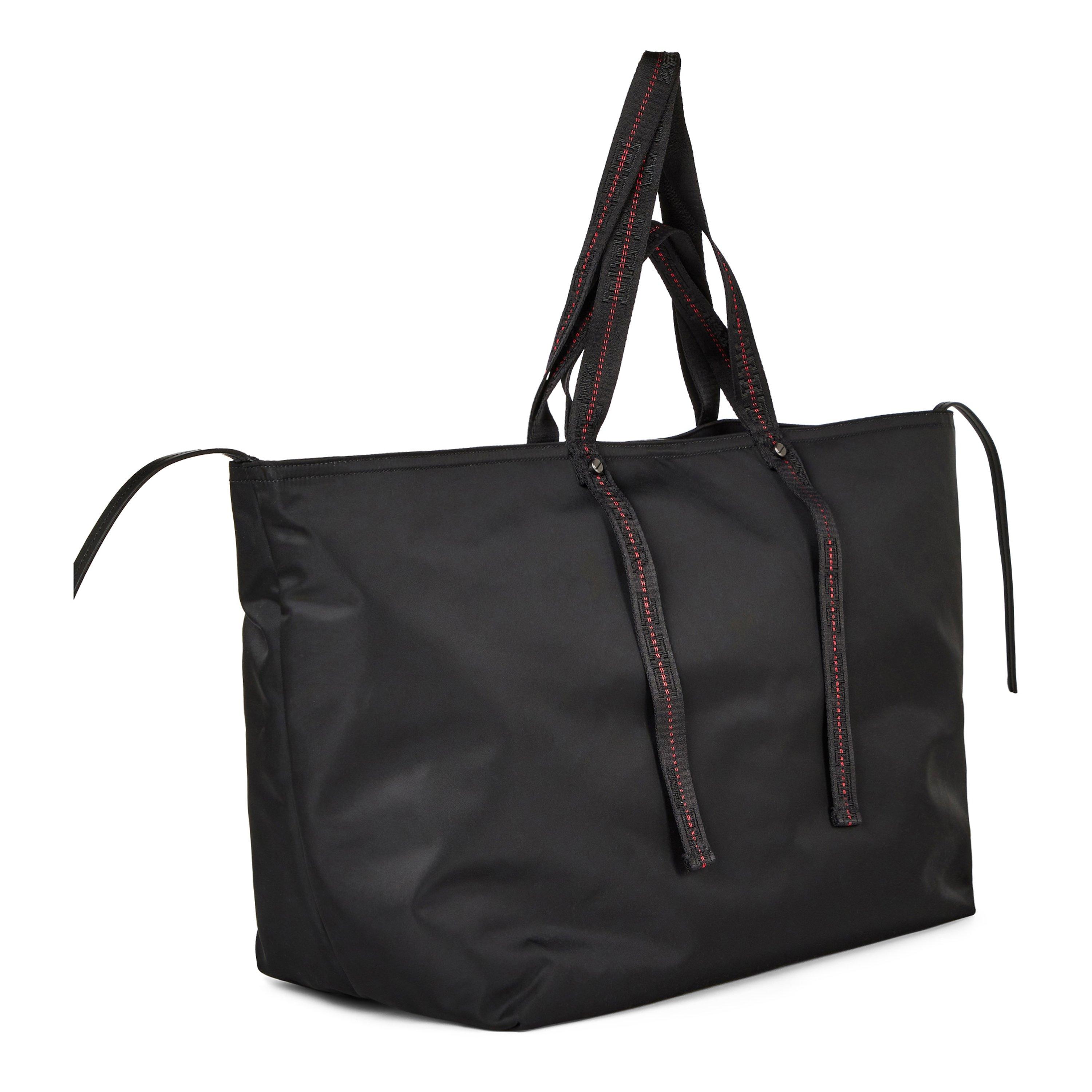 Black - Off White - Men's Heritage Day Off Tote Bag - 3