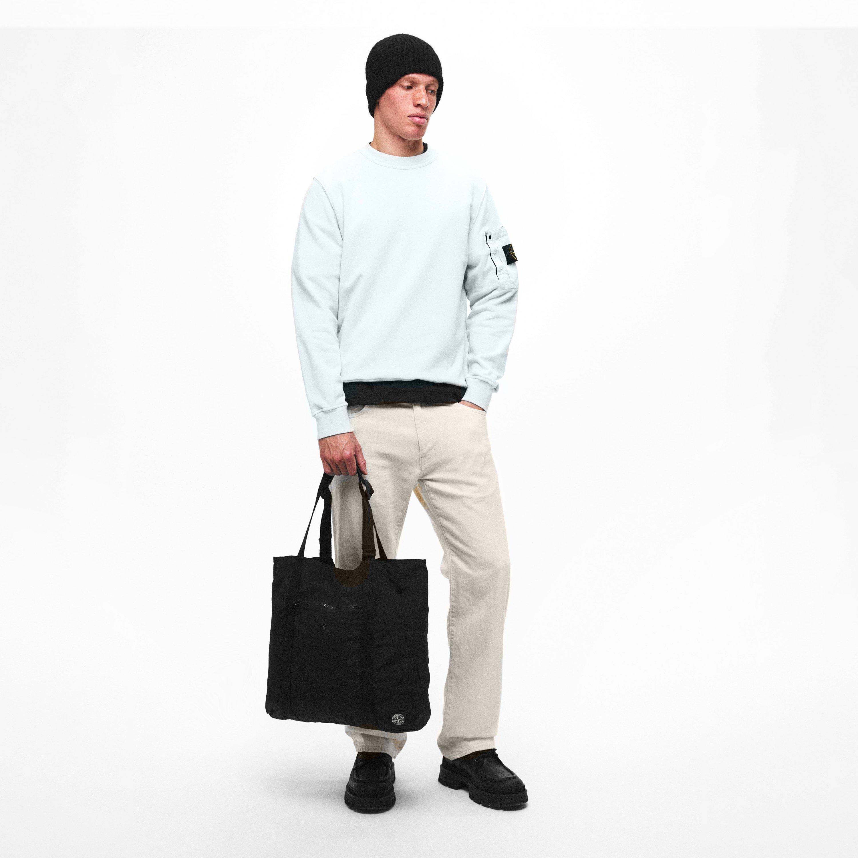 Black V0029 - Stone Island - Men's Tote Bag - 6