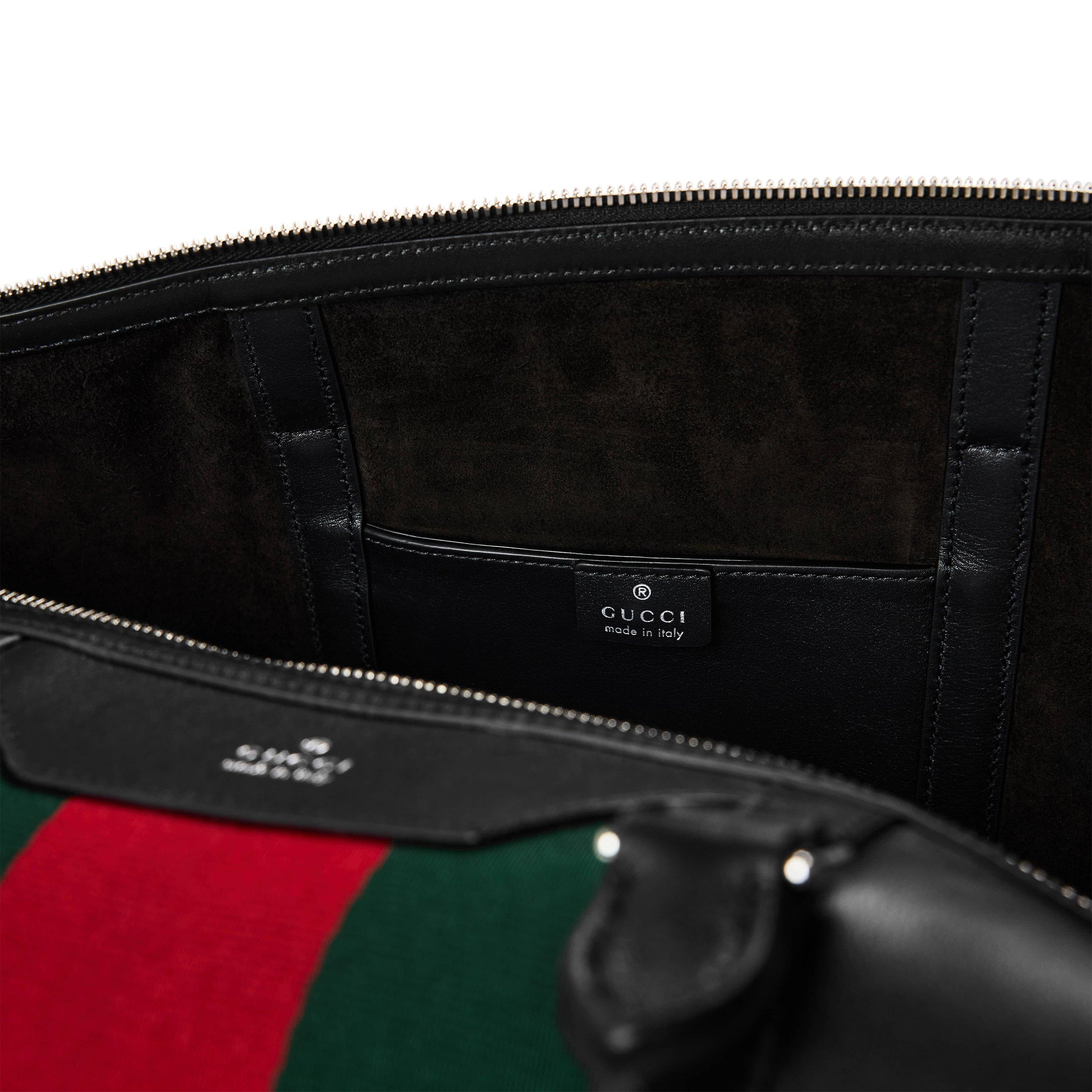 BLACK/VRV - Gucci - Gucci Web Tote Sn63 - 5